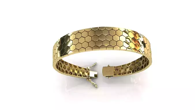 riviera sem montagem- pulseira - impressao 3d