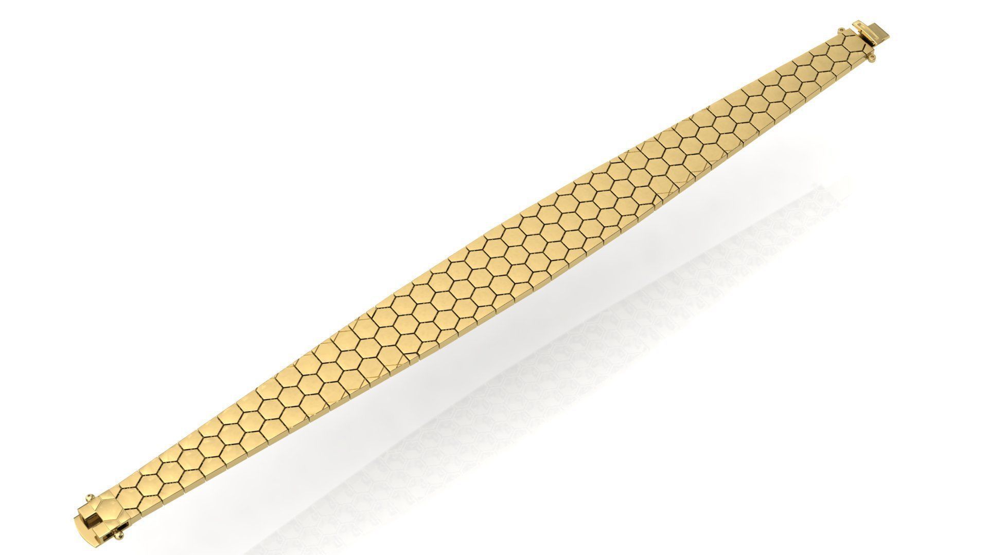 riviera sem montagem- pulseira - impressao 3d 3D print model_3