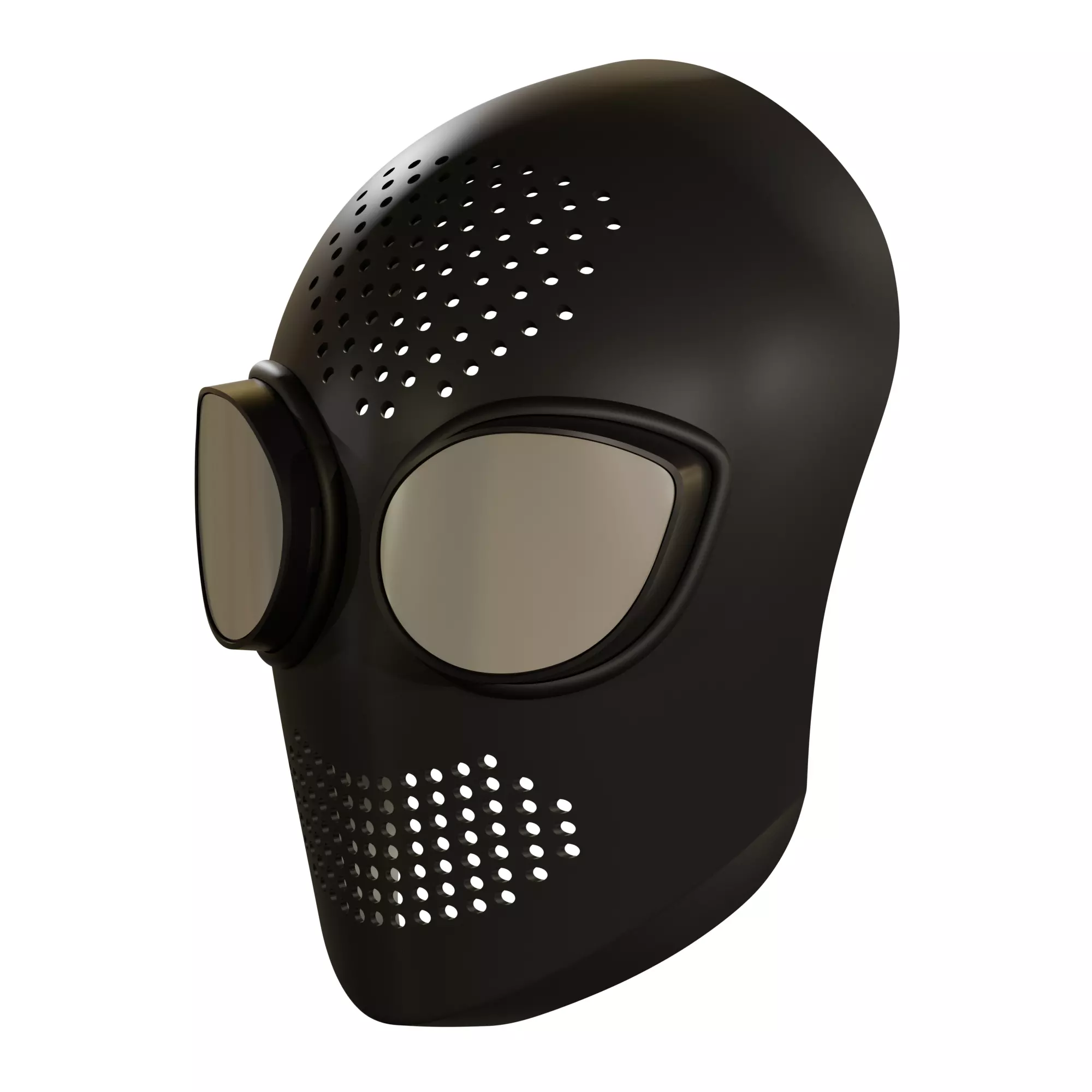 ITSV Spider-Man Noir faceshell file 3D print model_2