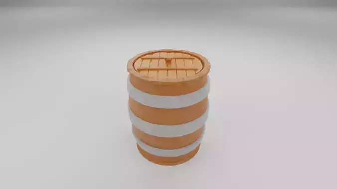 Barrel 3D print model