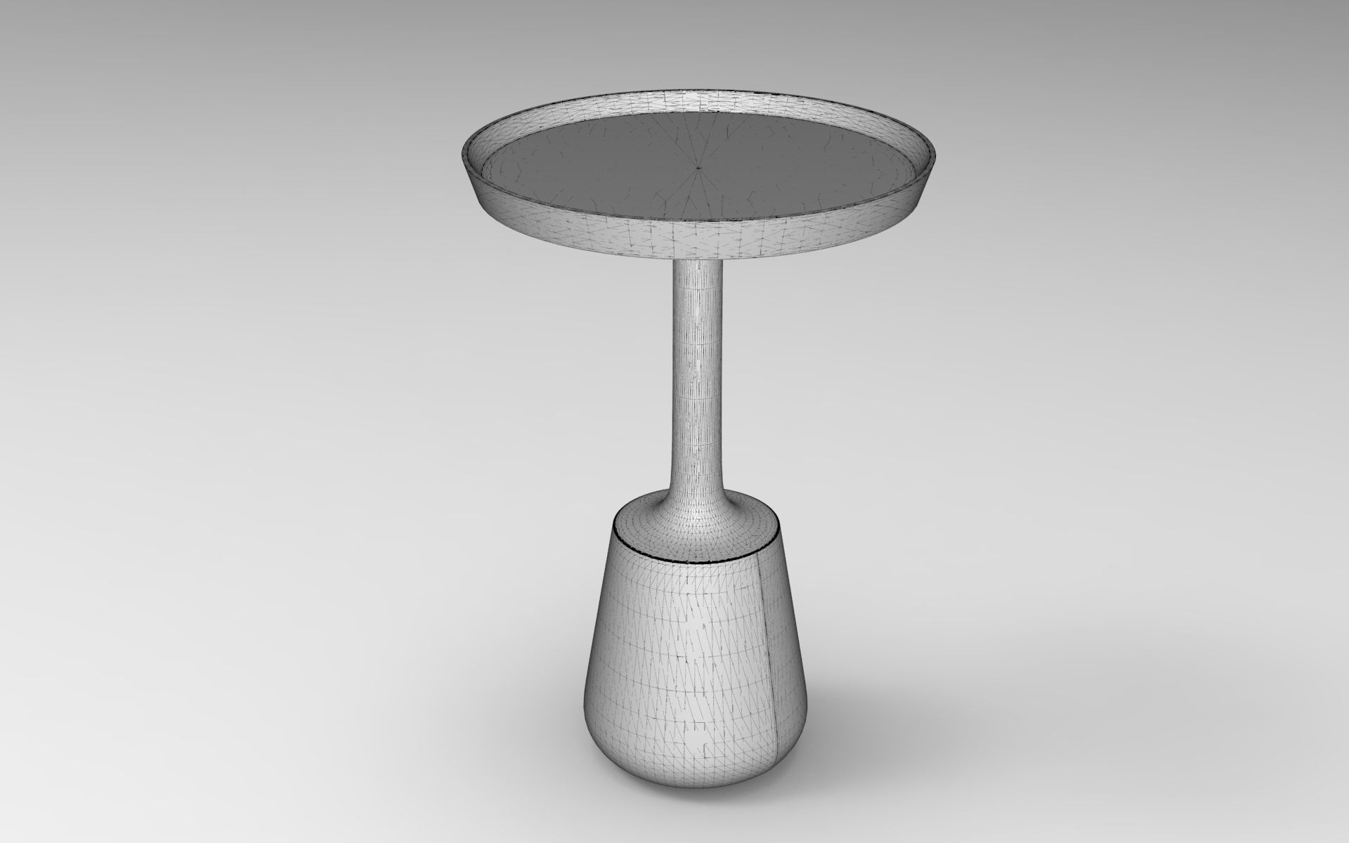 Nop Side Table Low-poly 3D model_5