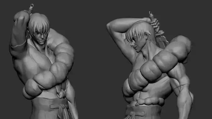 Jujutsu Kaisen Toji Fushiguro for 3d print 3D print model