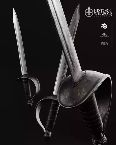 17th Century Boucan Knife Pirate Sword