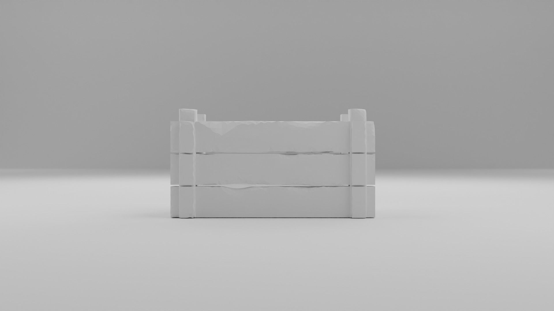 Wooden crate Free 3D print model_5