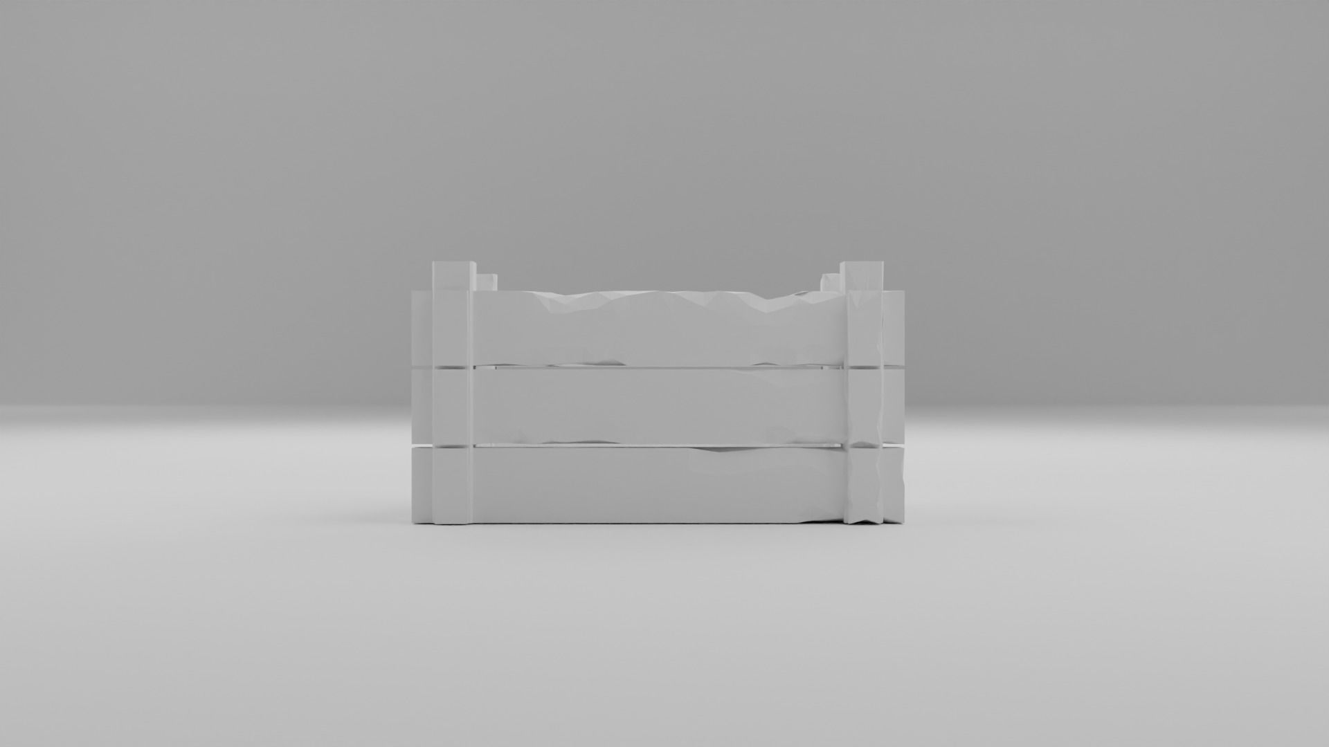Wooden crate Free 3D print model_7