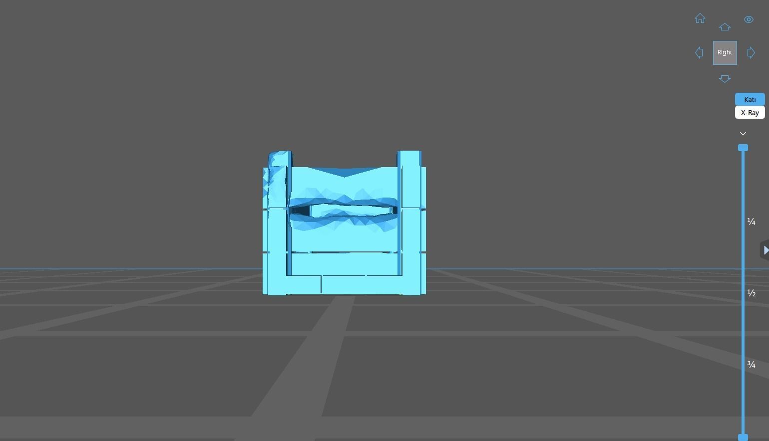 Wooden crate Free 3D print model_10