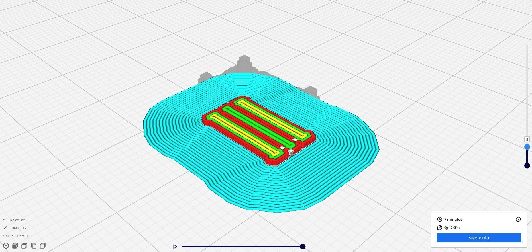 Wooden crate Free 3D print model_25