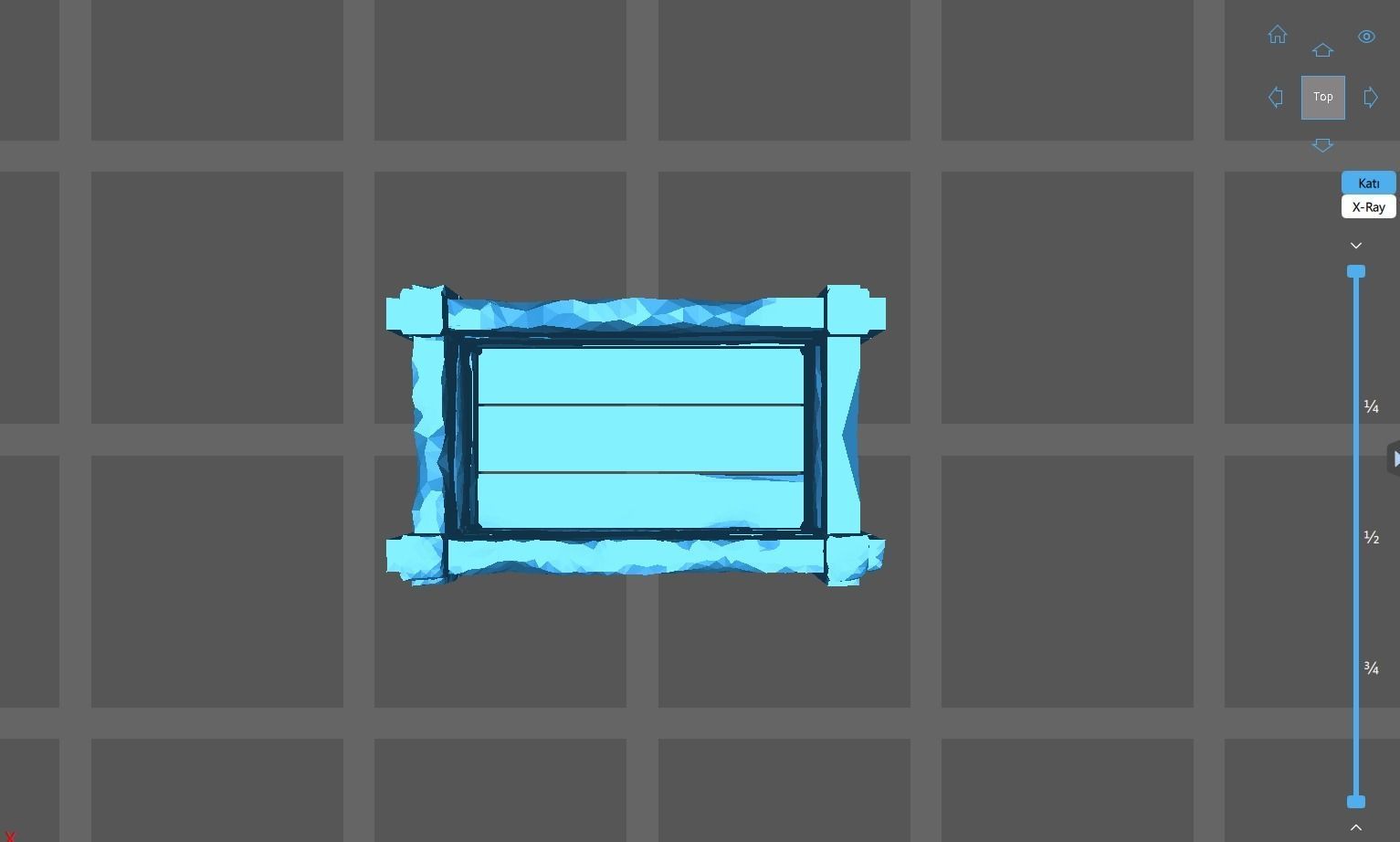 Wooden crate Free 3D print model_13