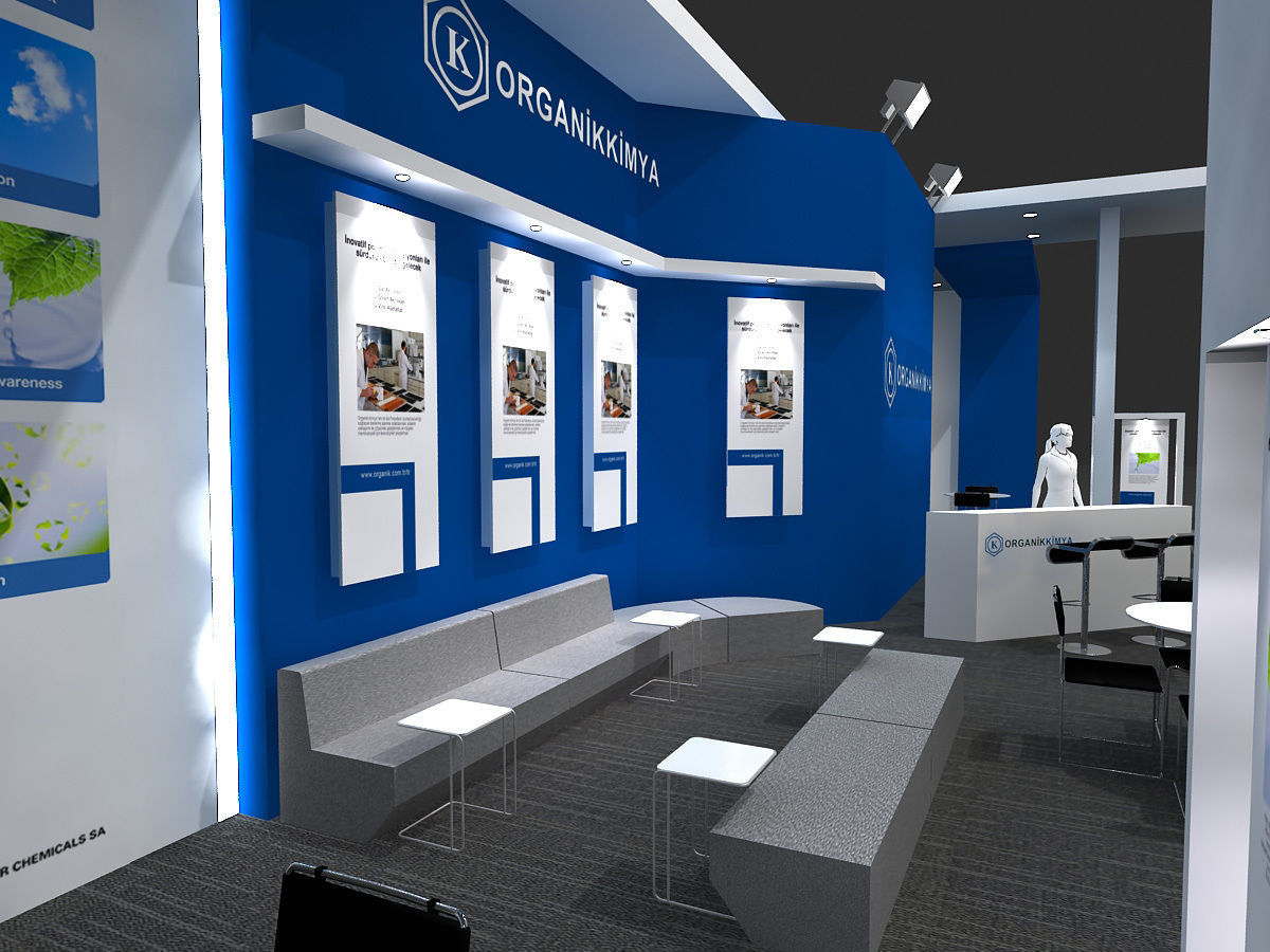 Exhibition Stand - ST006 3D model_4