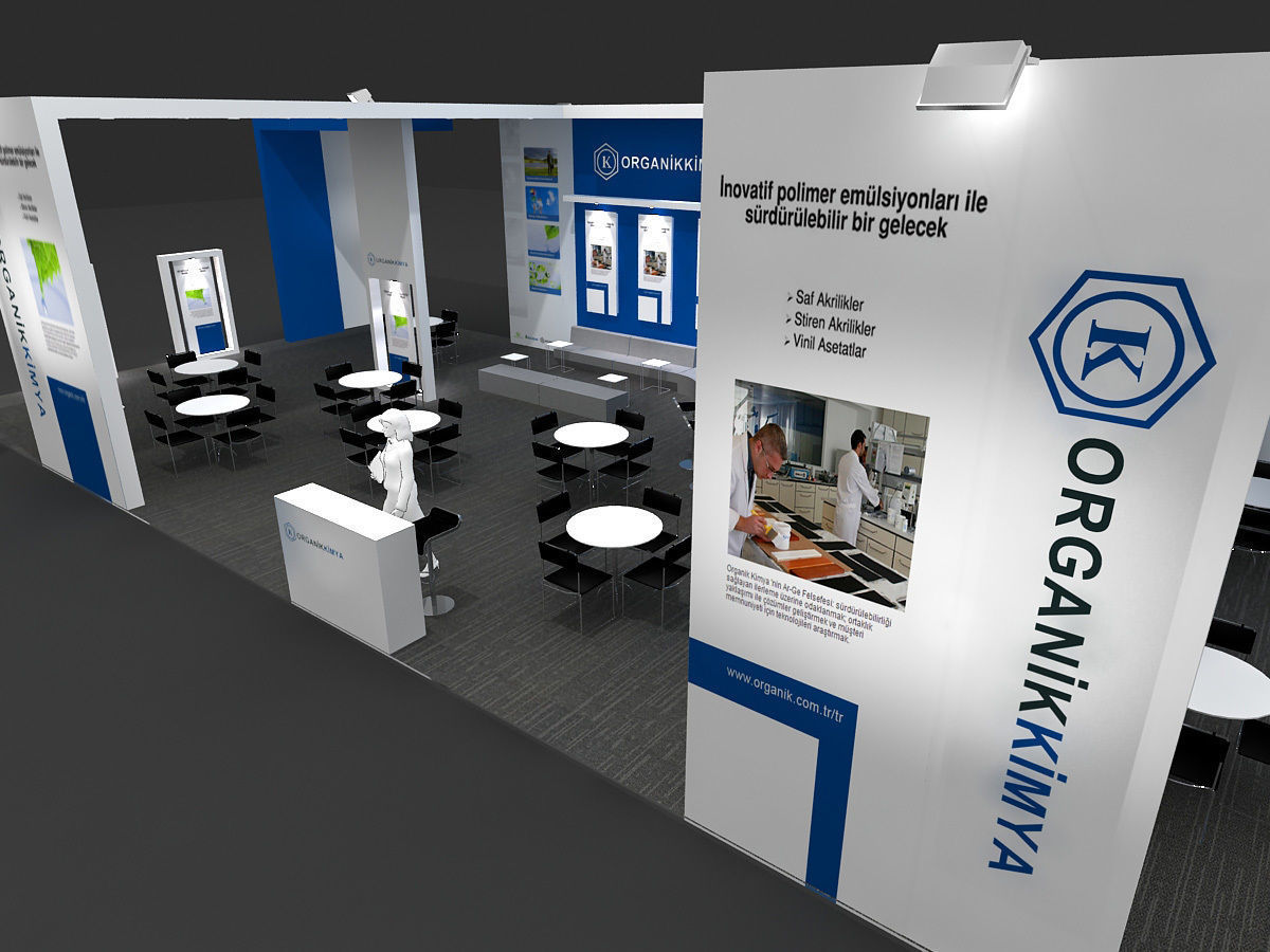 Exhibition Stand - ST006 3D model_3