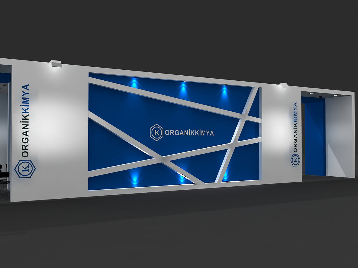 Exhibition Stand - ST006 3D model_2