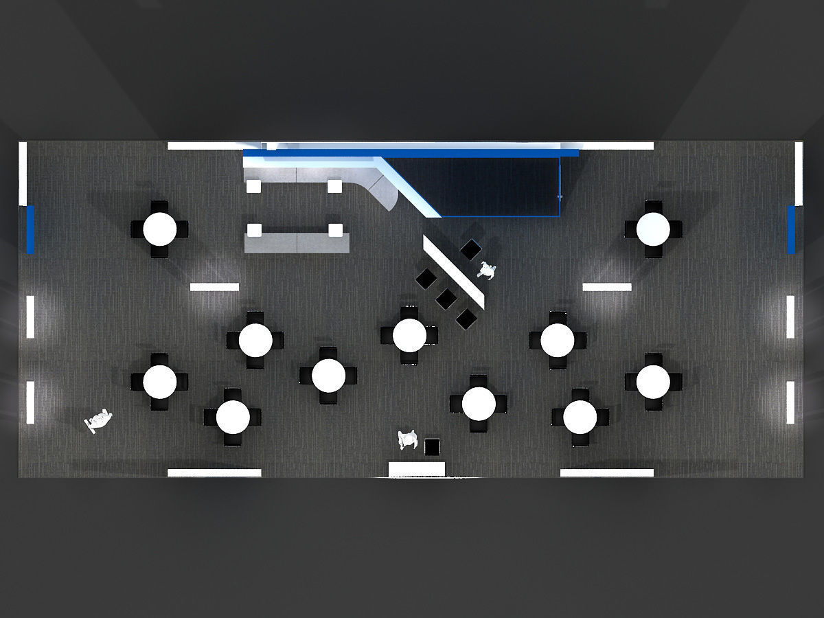 Exhibition Stand - ST006 3D model_5