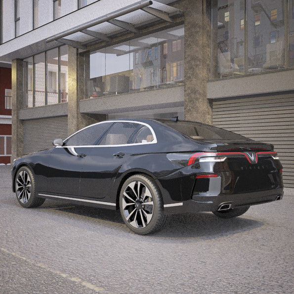 Vinfast Lux a20 3D model_9