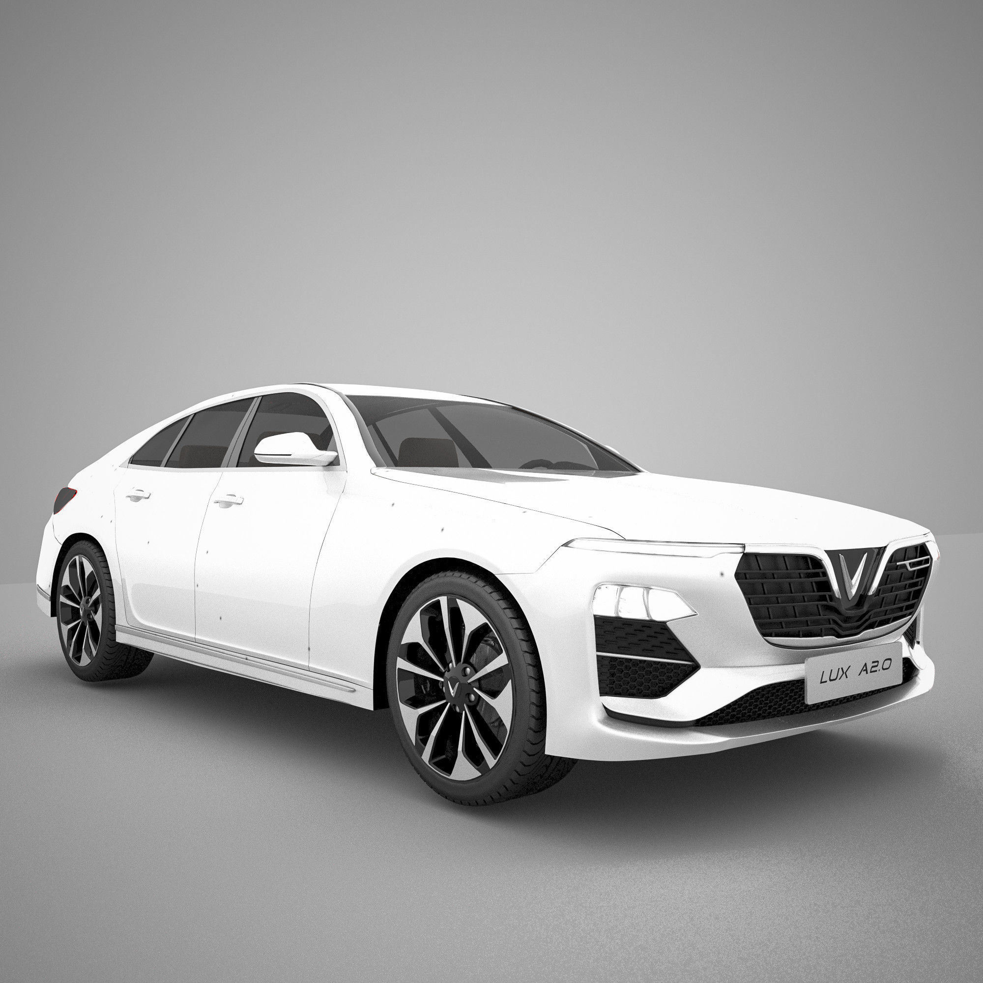 Vinfast Lux a20 3D model_1