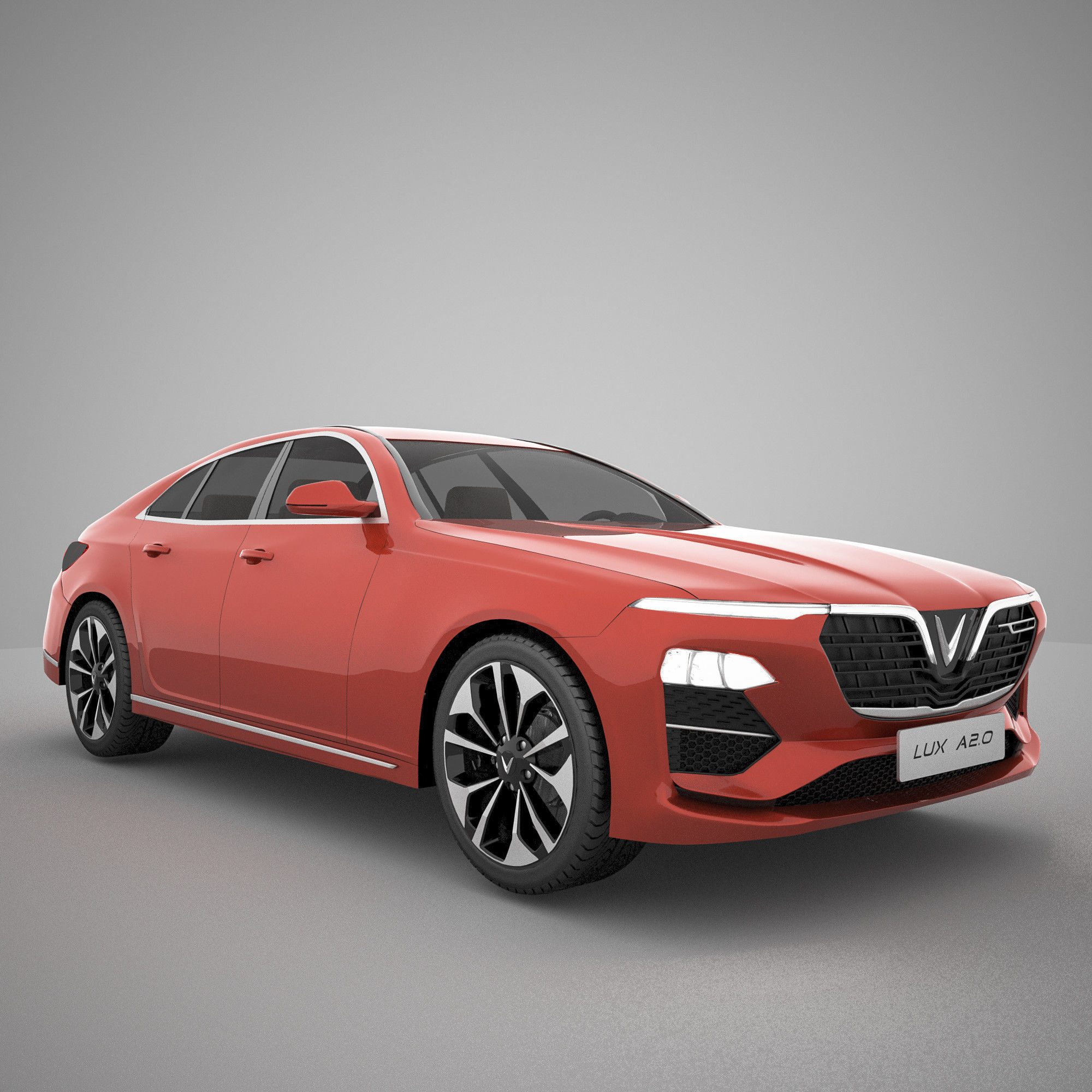 Vinfast Lux a20 3D model_2
