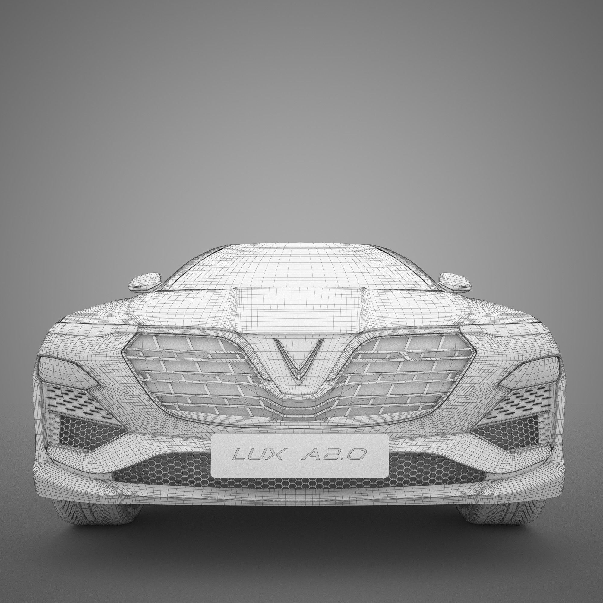 Vinfast Lux a20 3D model_6