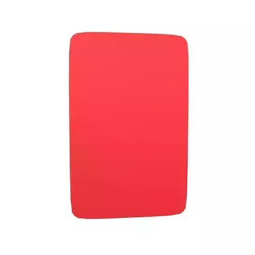 Red Card V1 001 Low-poly 3D model Red Card V1 001 Low-poly 3D model