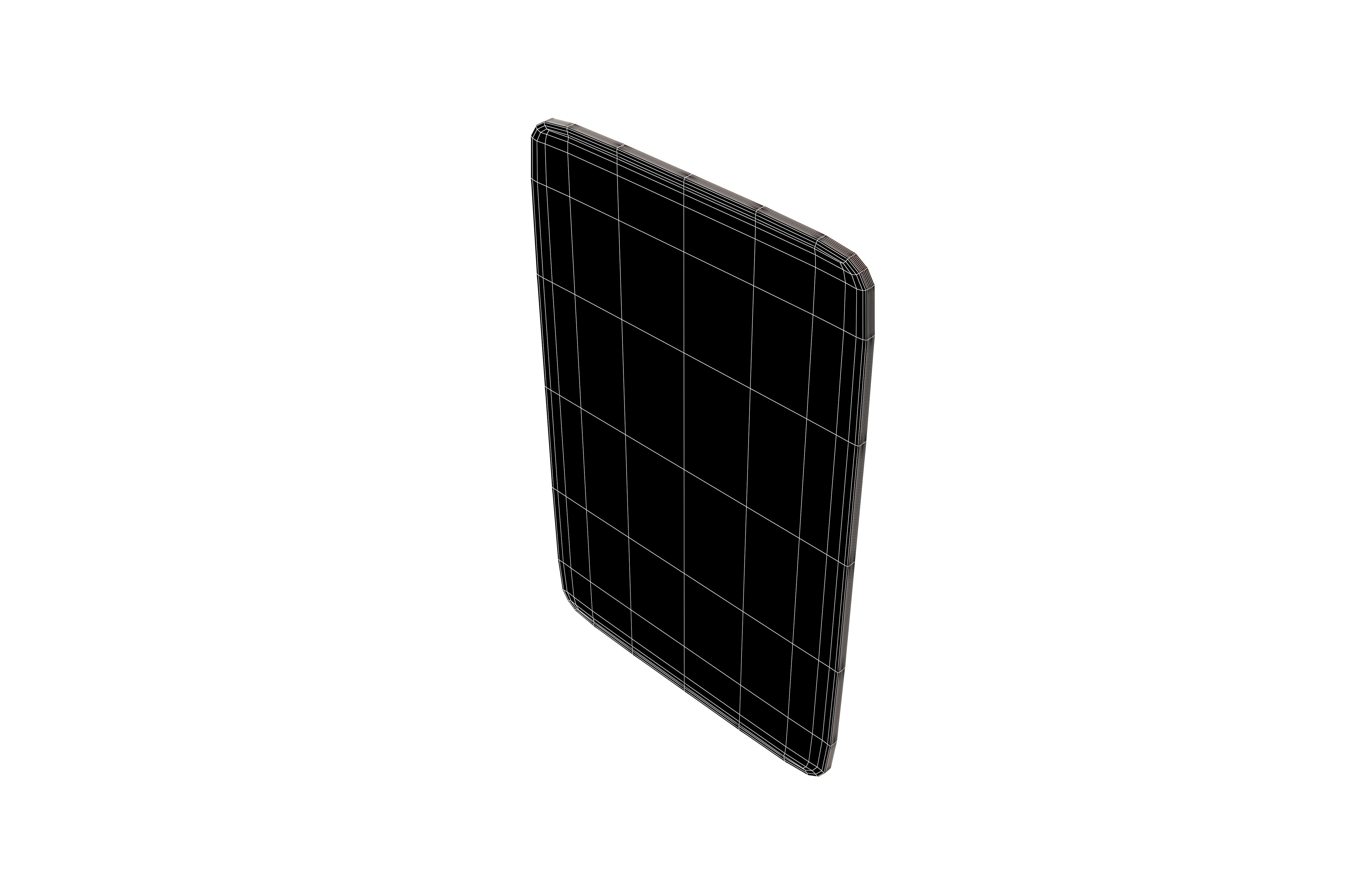 Red Card V1 001 Low-poly 3D model_5