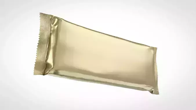 Chocolate Bar 90g Packaging Low-poly 3D model Low-poly 3D model