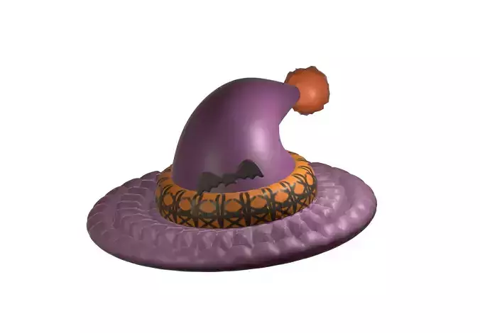 cute purple halloween hat