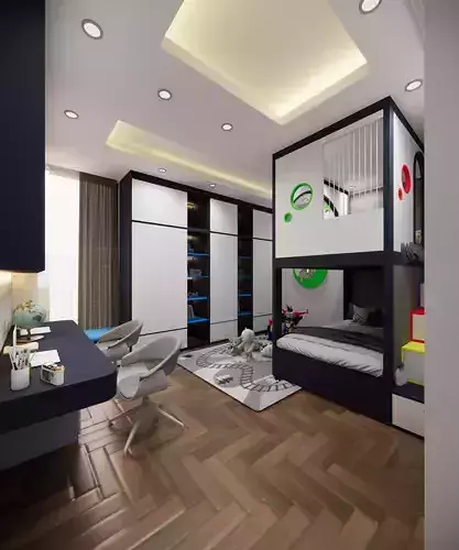 Bedroom for two boys