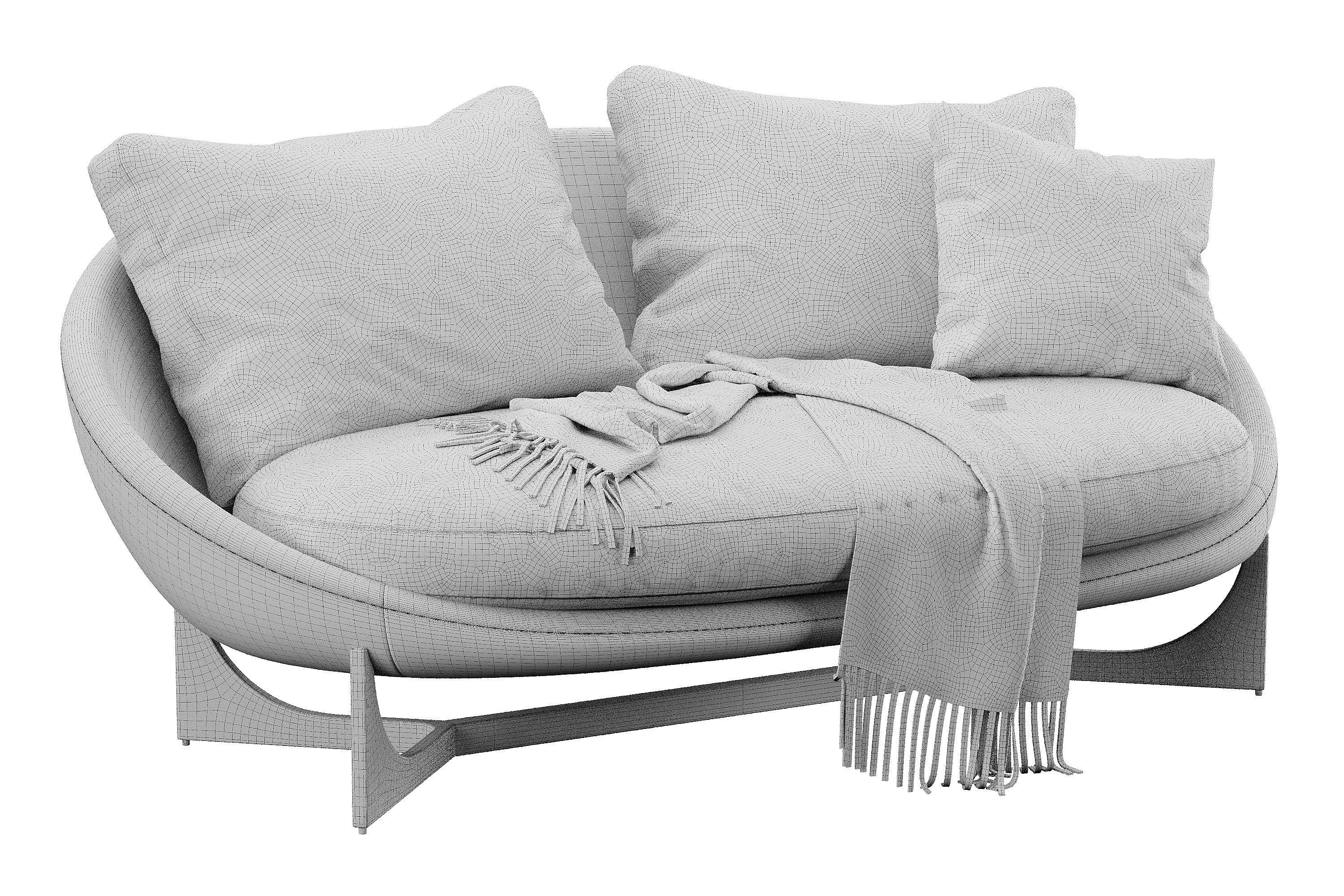 Lido Sofa 3D model_12
