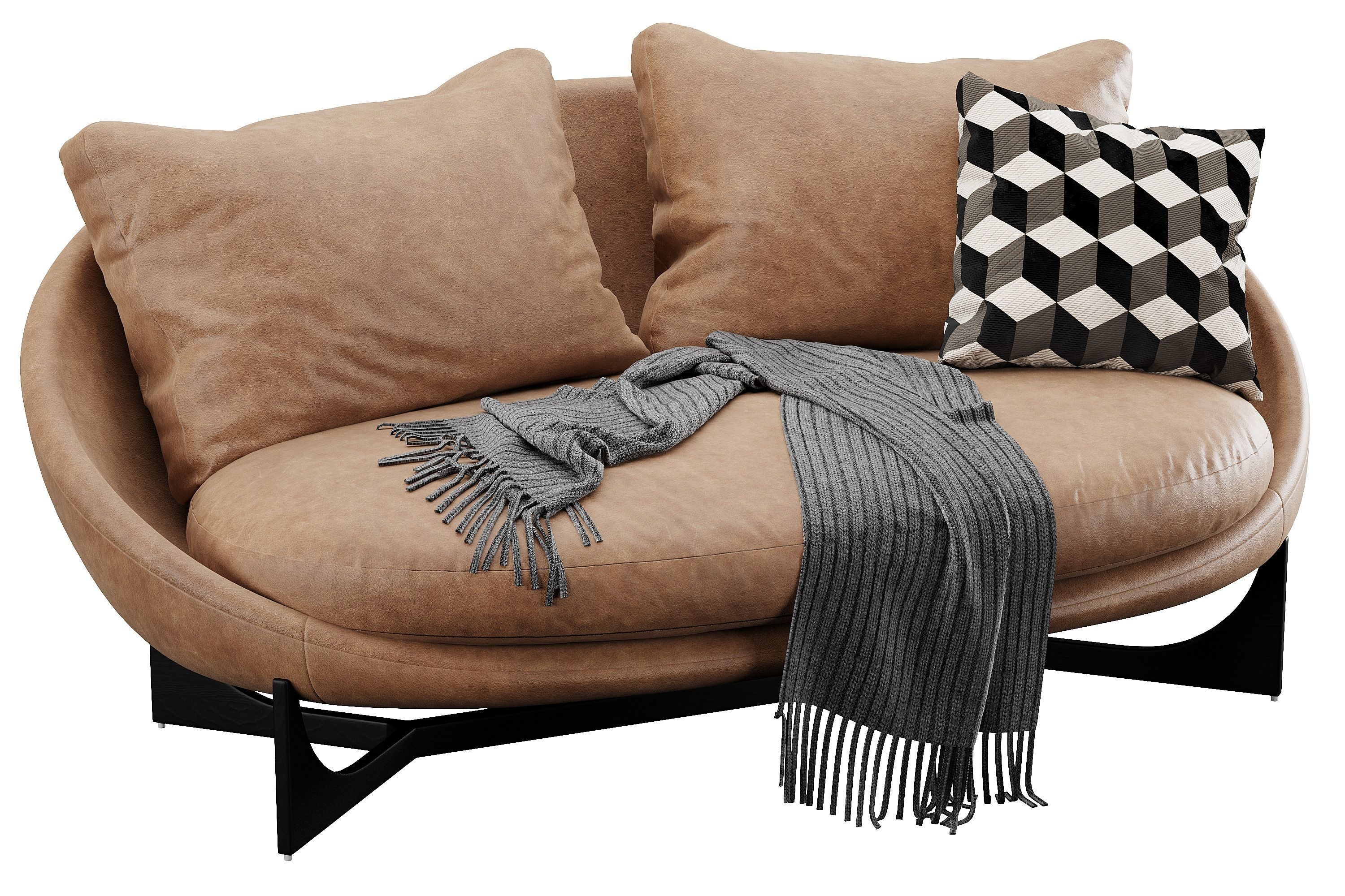 Lido Sofa 3D model_7