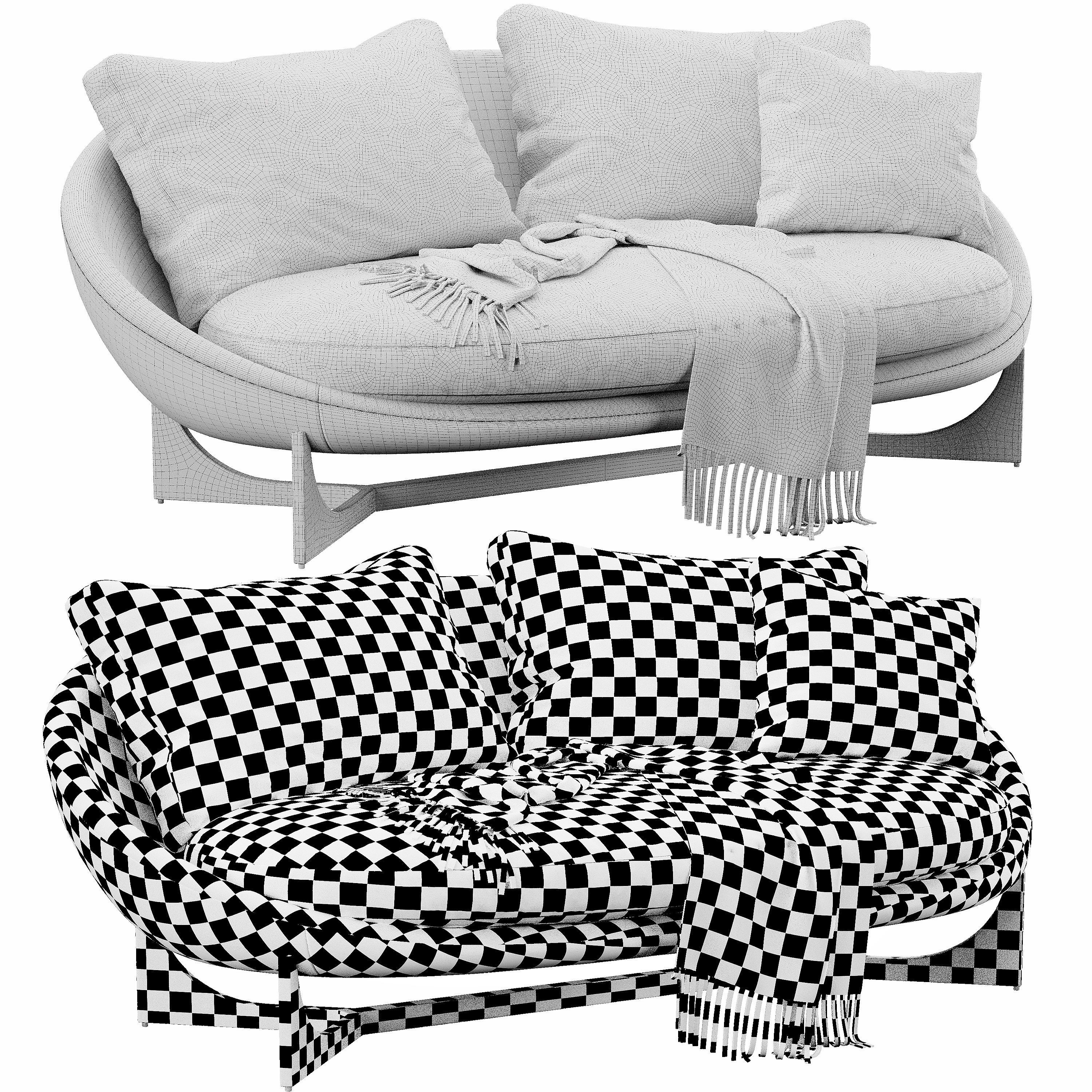 Lido Sofa 3D model_4