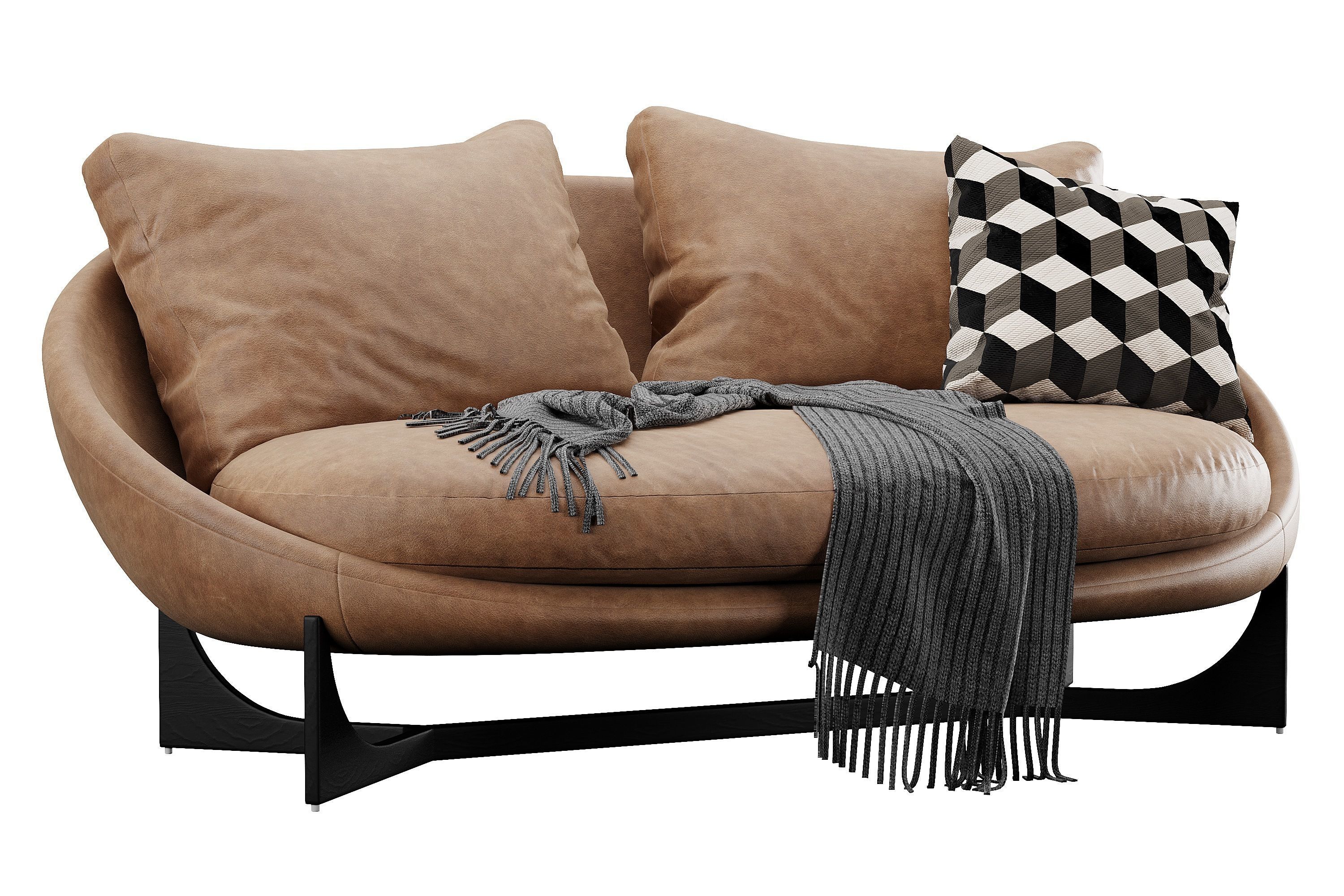 Lido Sofa 3D model_3