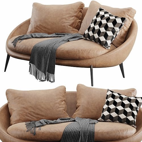 Lido Sofa 3D model 4