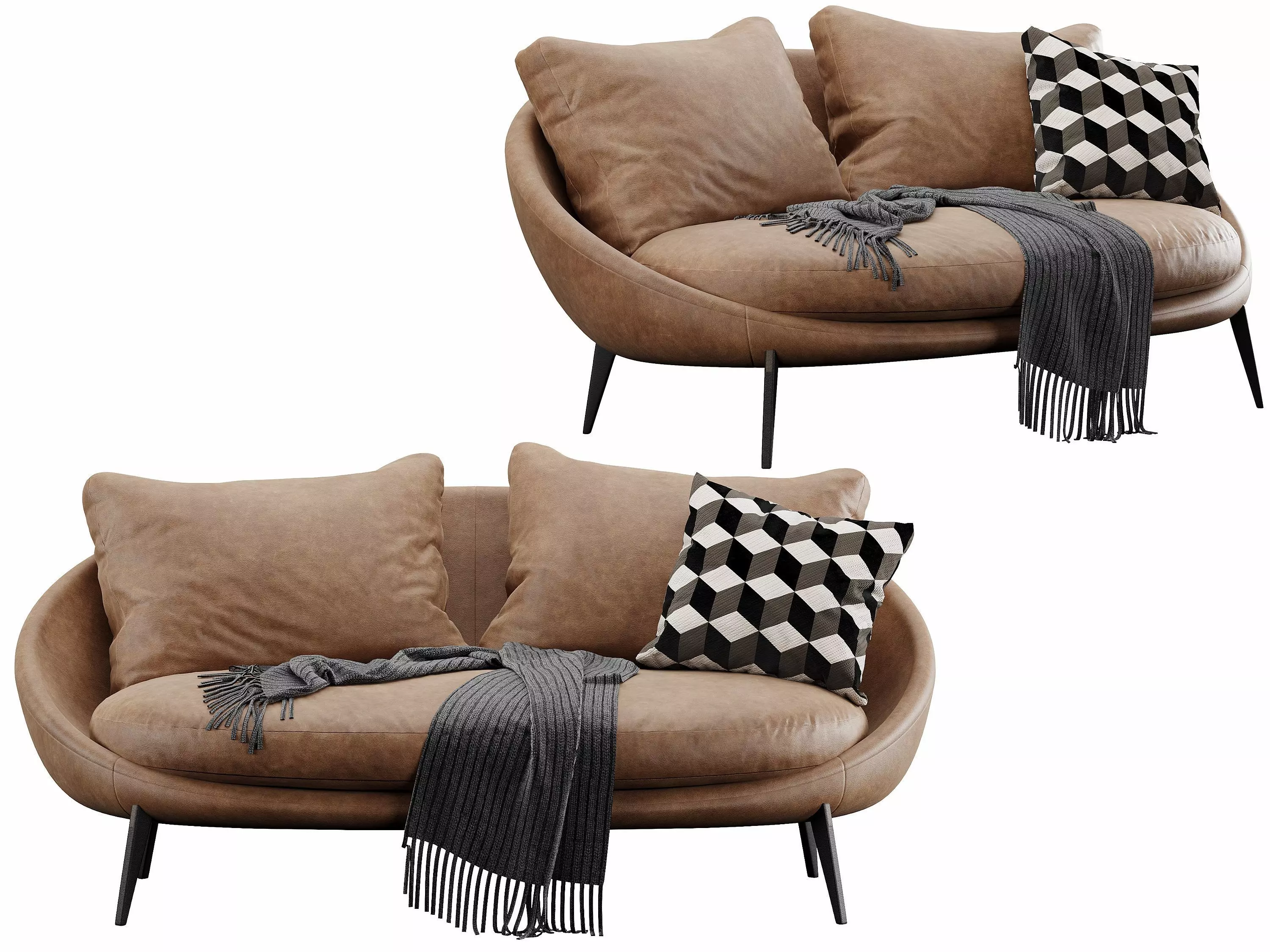 Lido Sofa 3D model