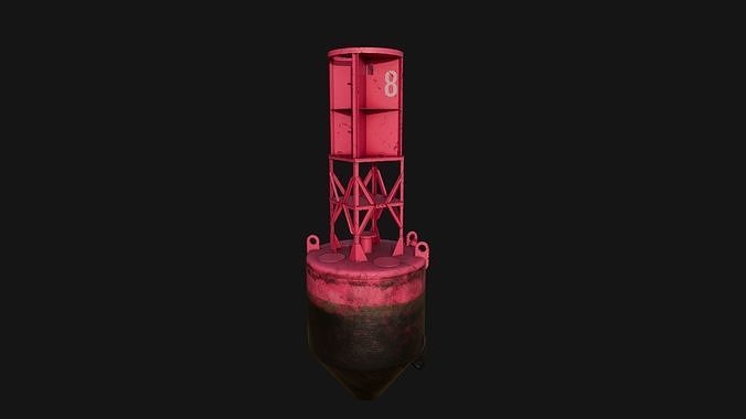 PBR Sea Buoy 3D model