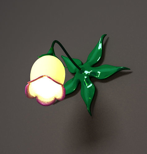 Wall lamp 3D model