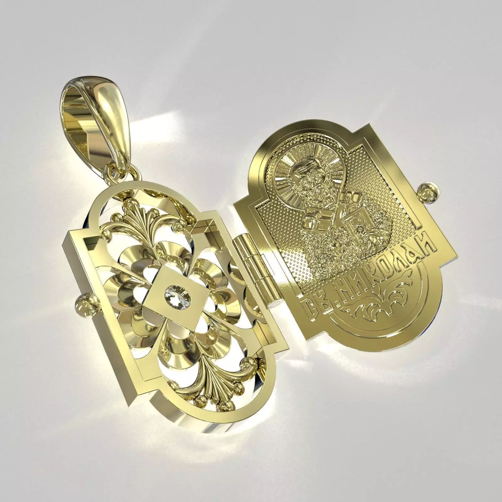 icon st Nicolay ic 09 3D print model_0