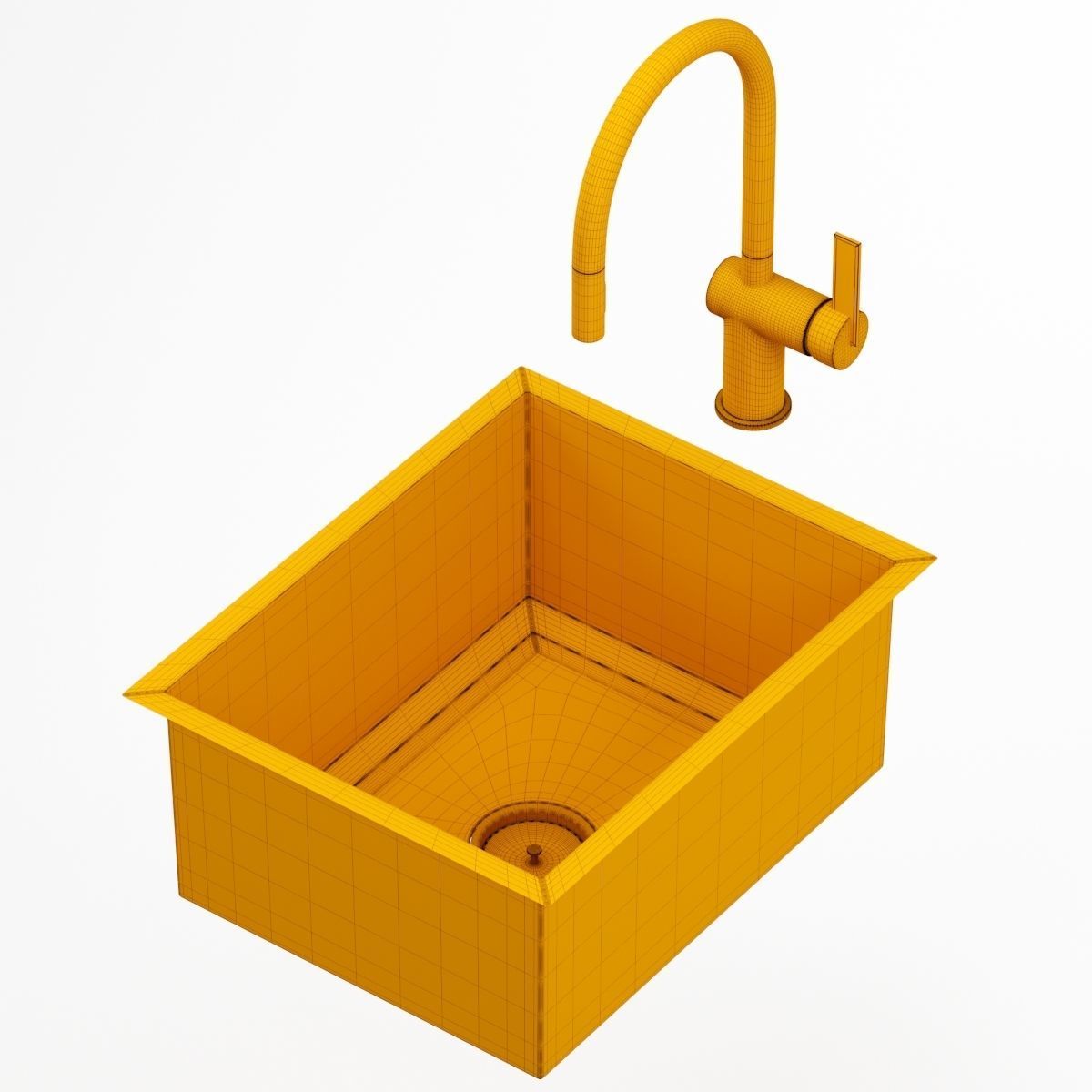 MOEN kitchen sink G16430 3D model_6