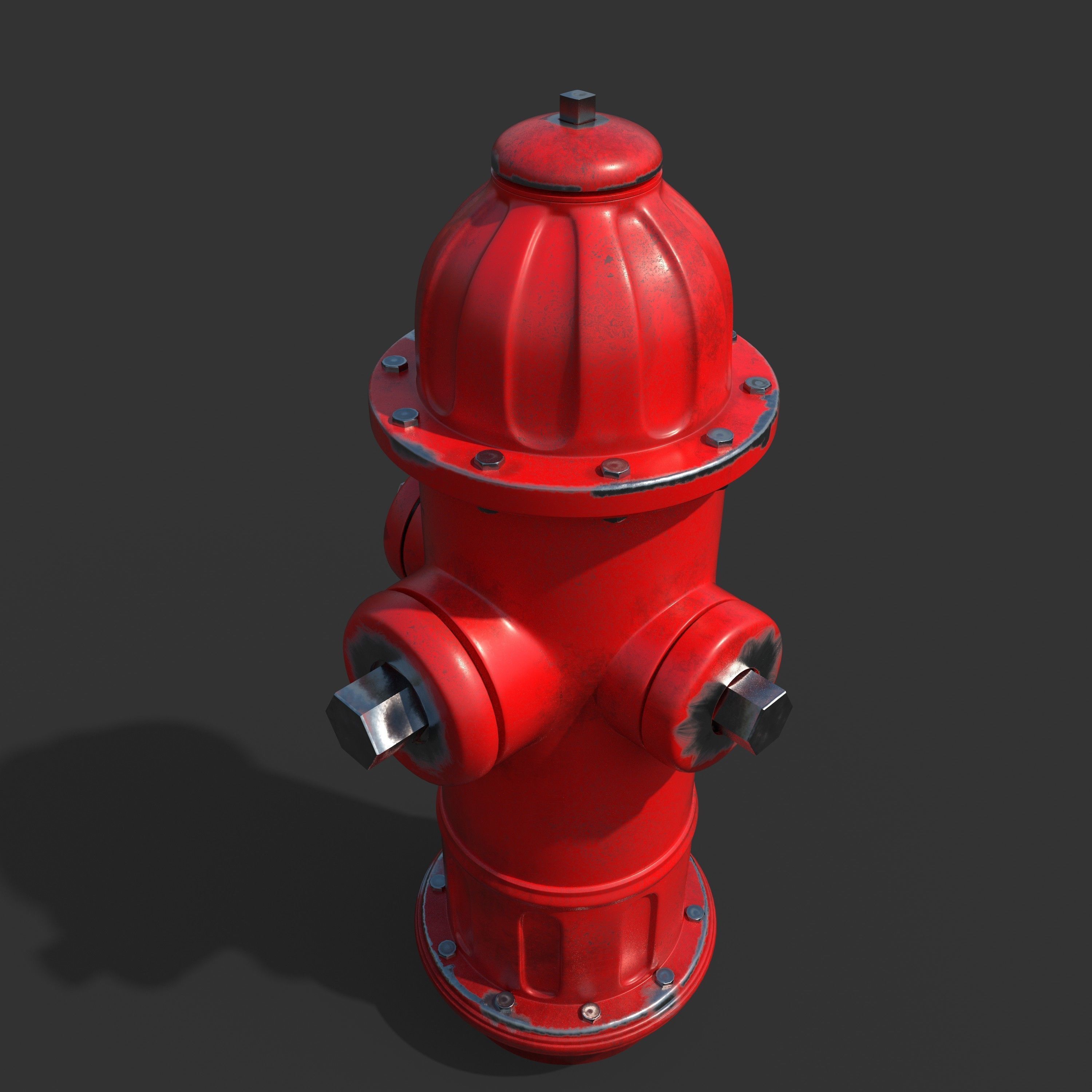 Fire hydrant 3D model_2