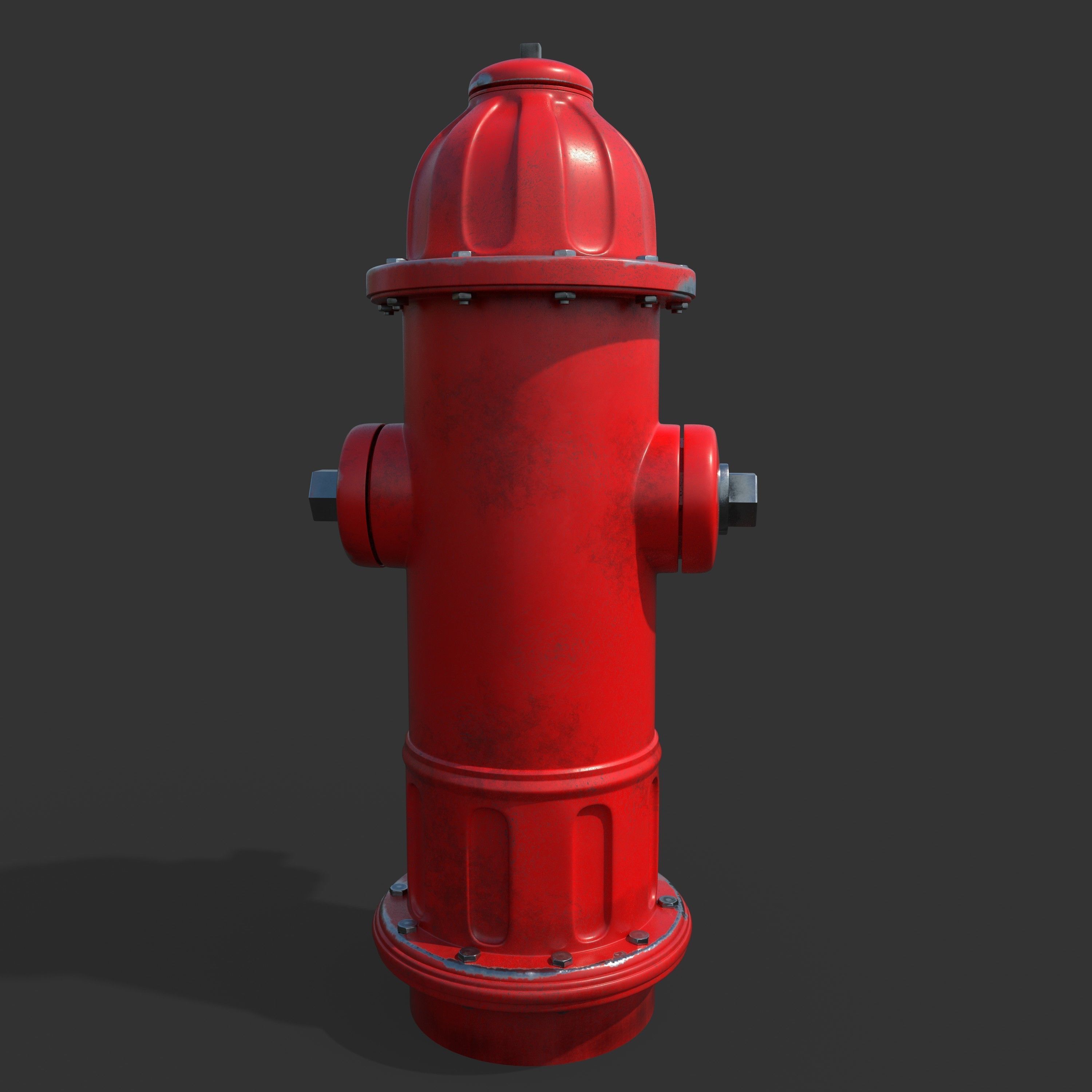 Fire hydrant 3D model_3