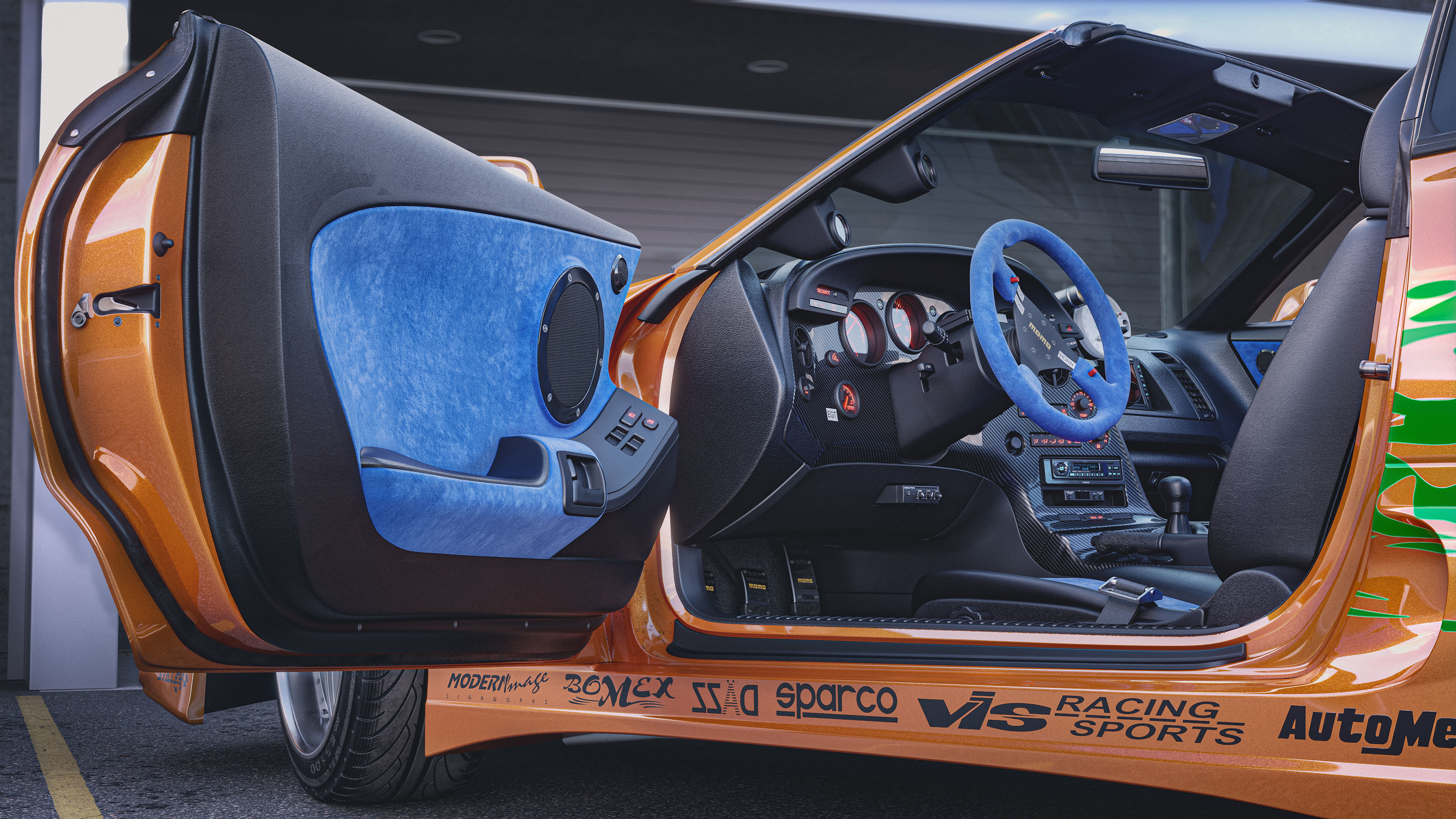 Toyota Supra A80 Fast And Furious most detailed 3D model_7