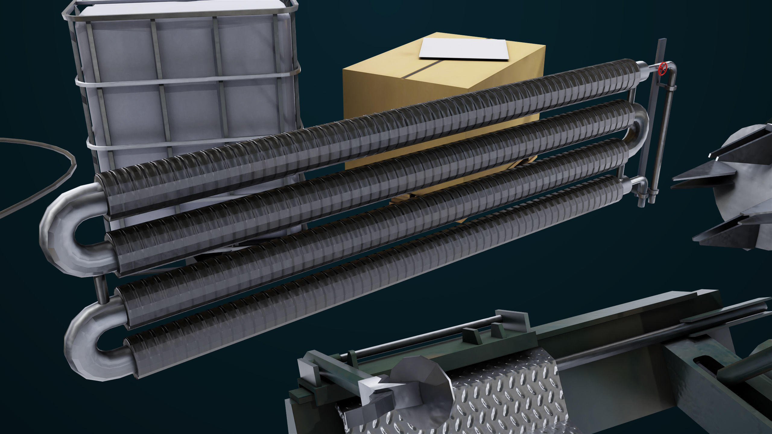 Workshop Tools Pack All PBR Unity UE Textures model Low-poly 3D model_33