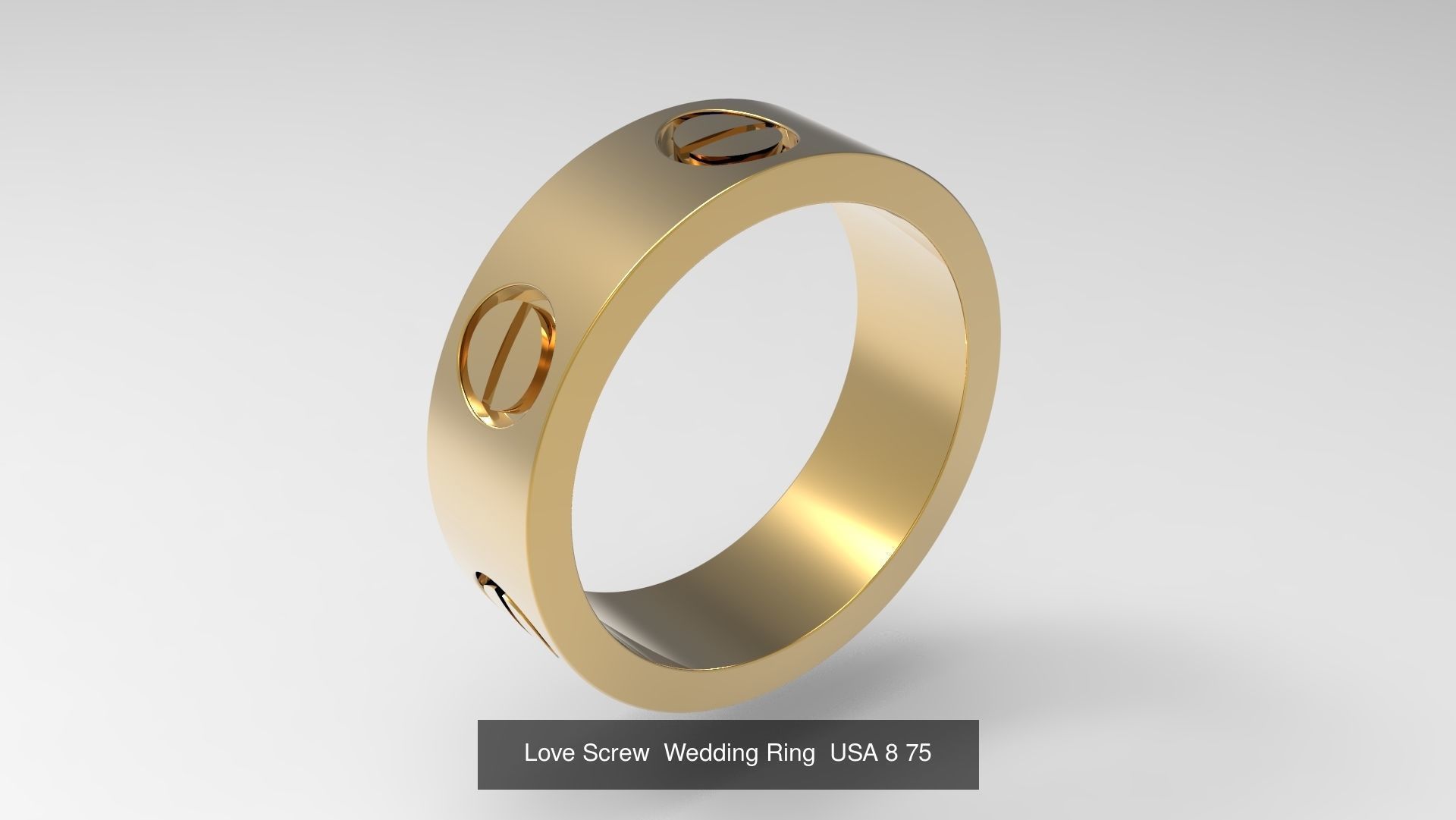 Love Wedding Screw Ring Collection _21