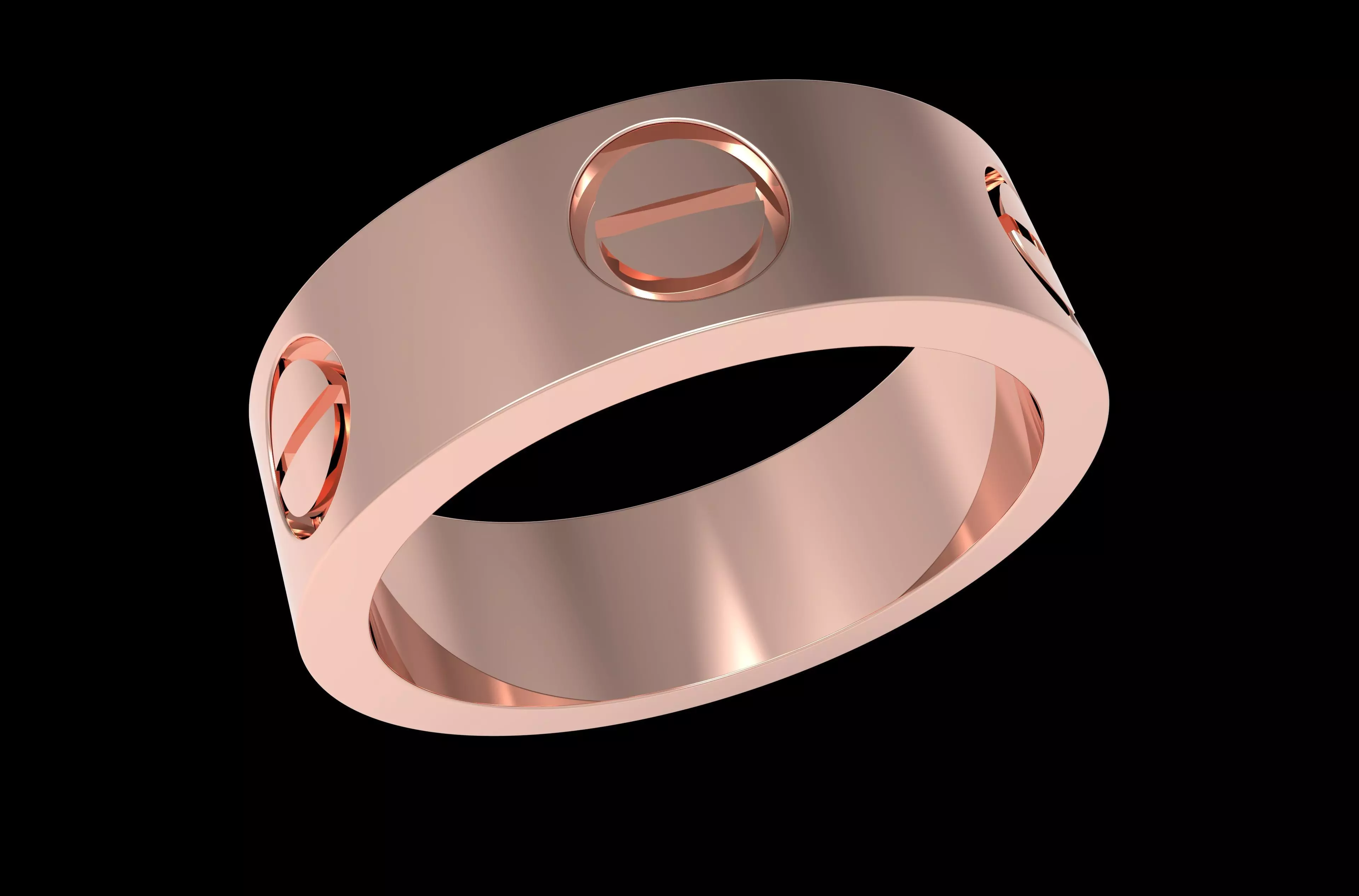 Love Wedding Screw Ring Collection _8