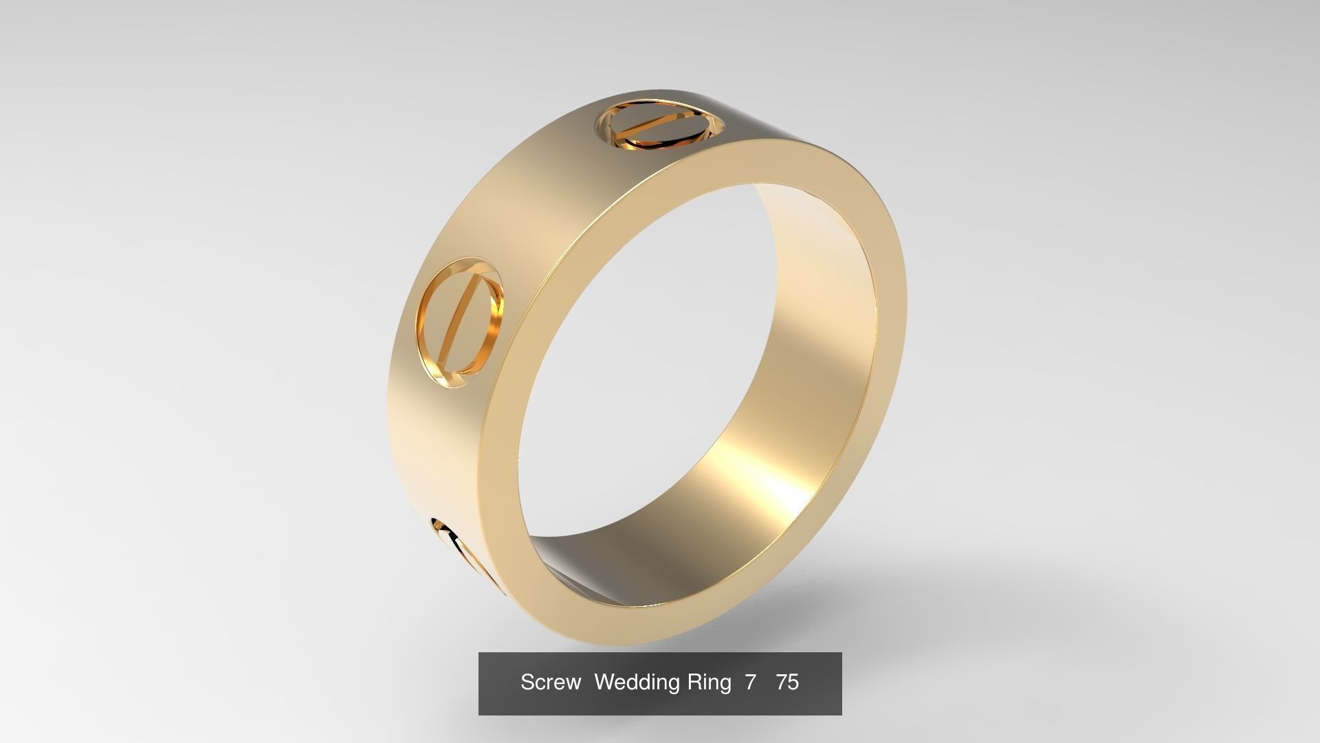 Love Wedding Screw Ring Collection _17