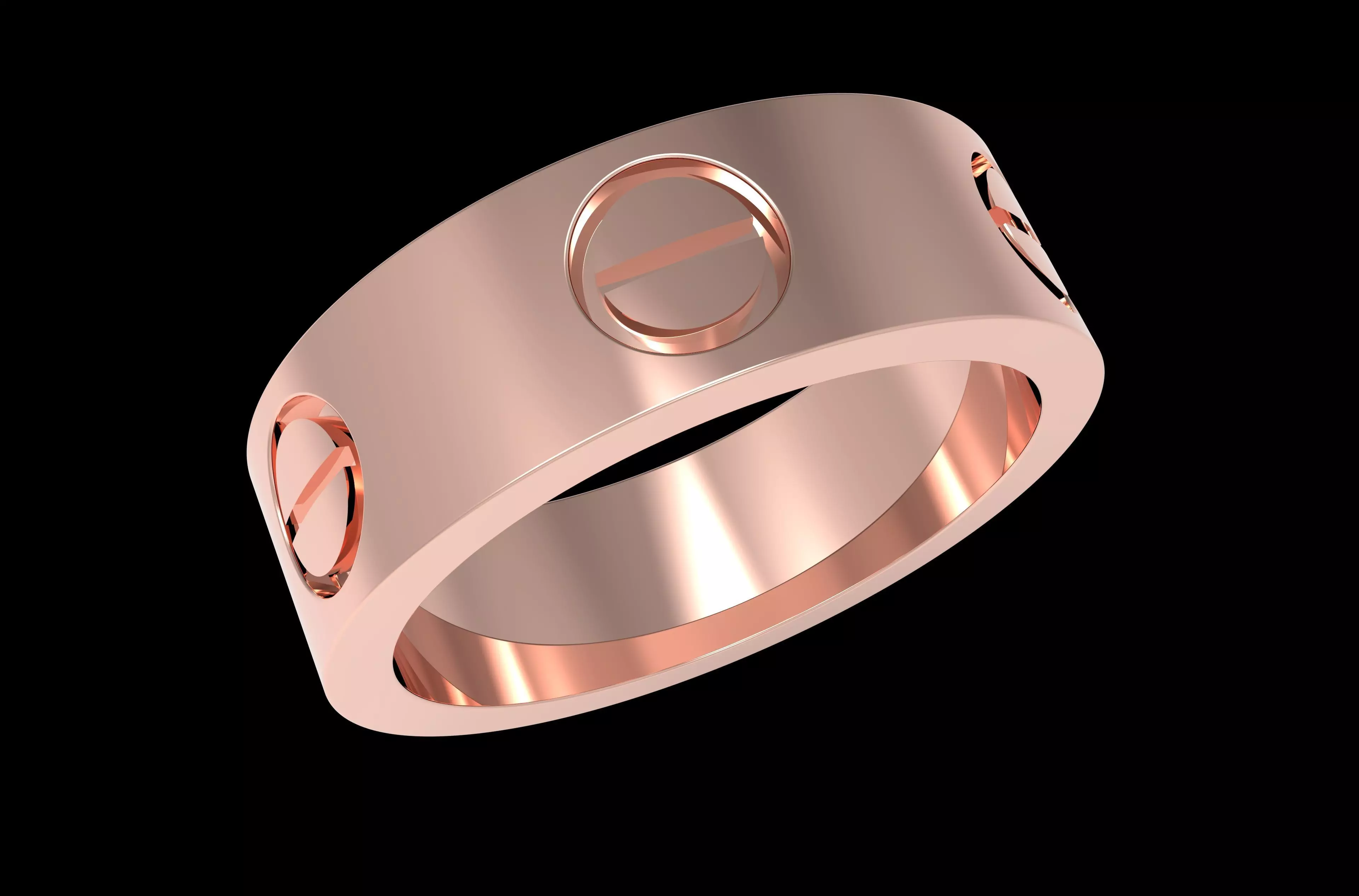 Love Wedding Screw Ring Collection _28