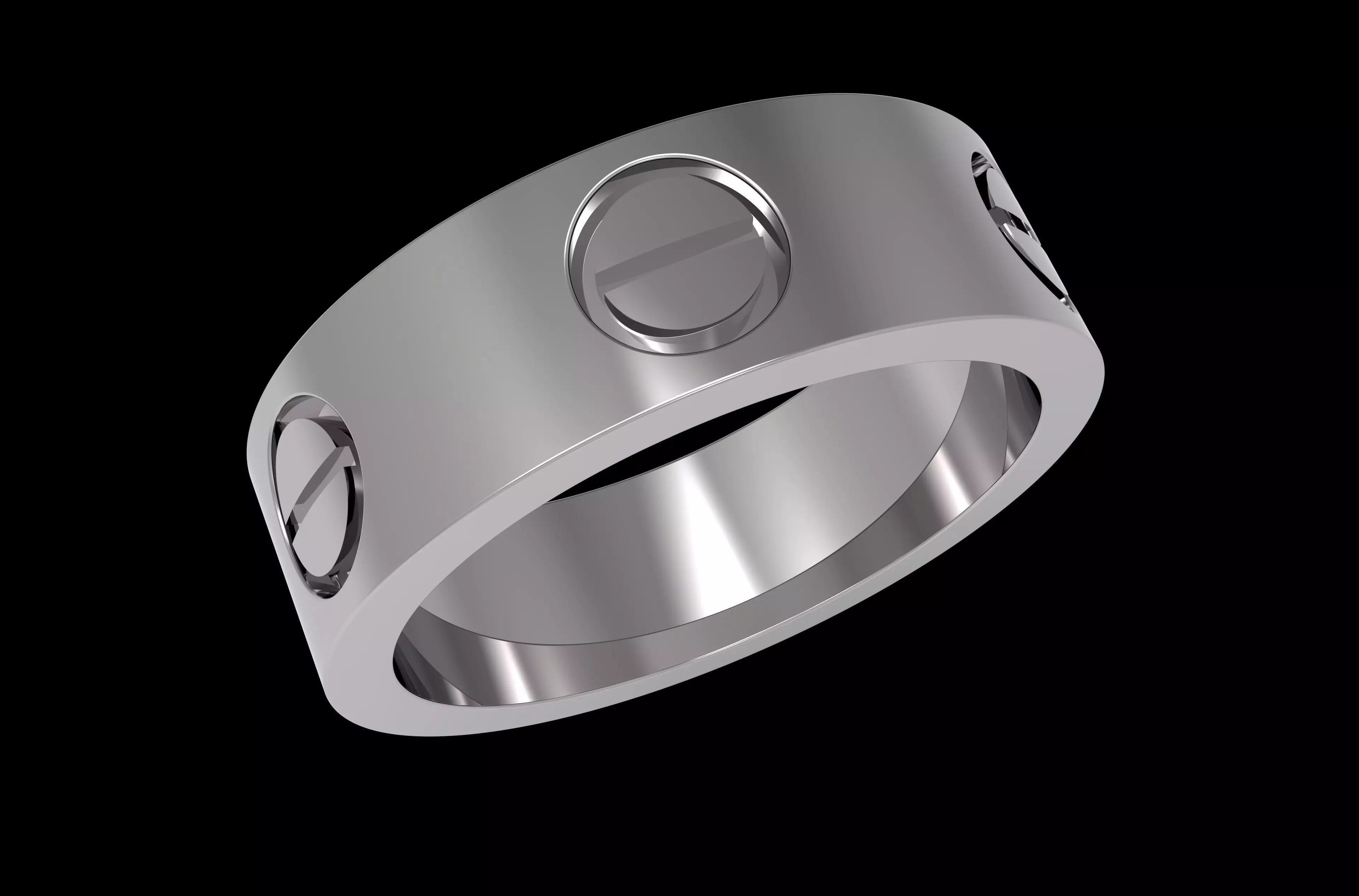 Love Wedding Screw Ring Collection _7