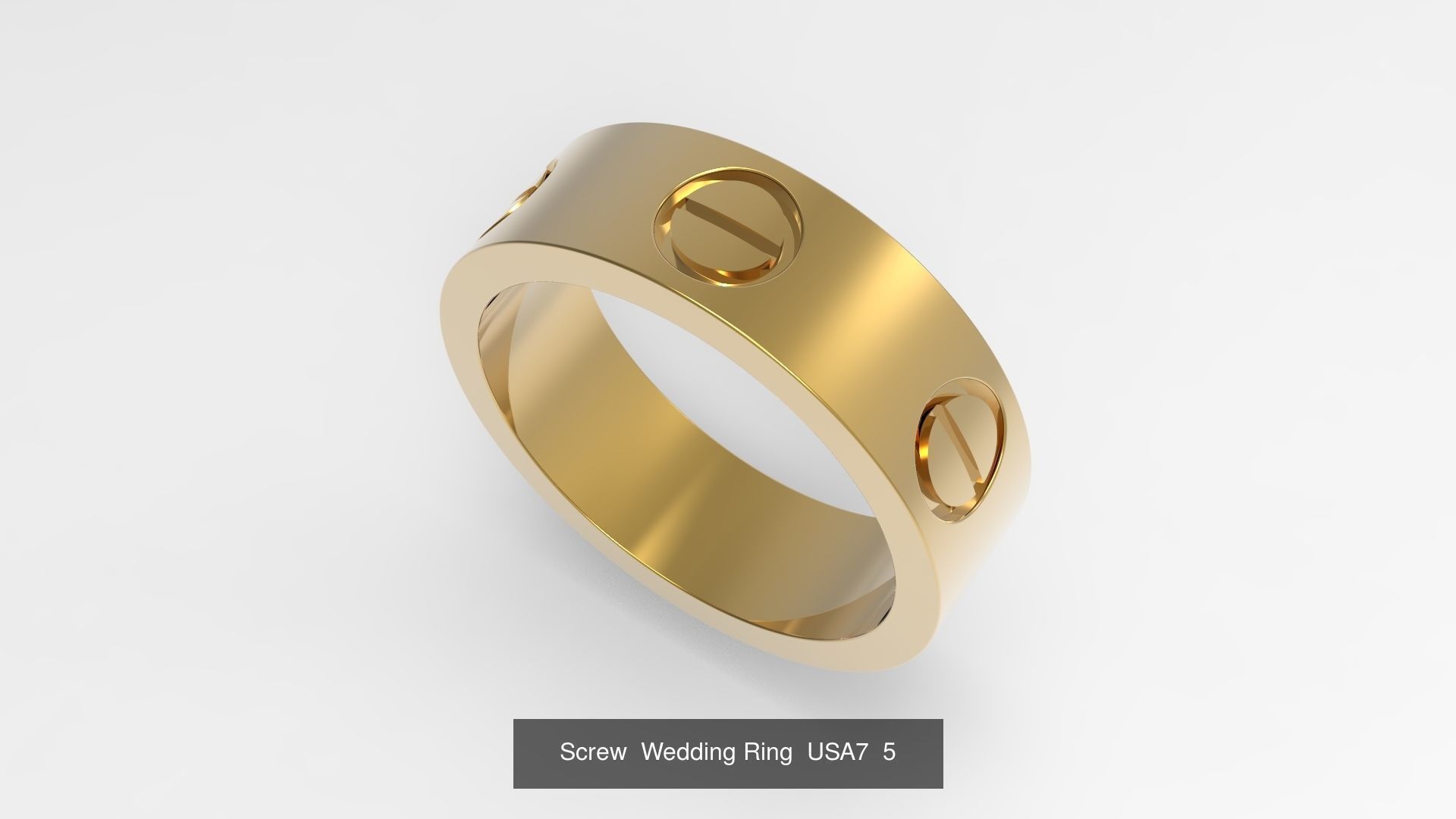 Love Wedding Screw Ring Collection _16