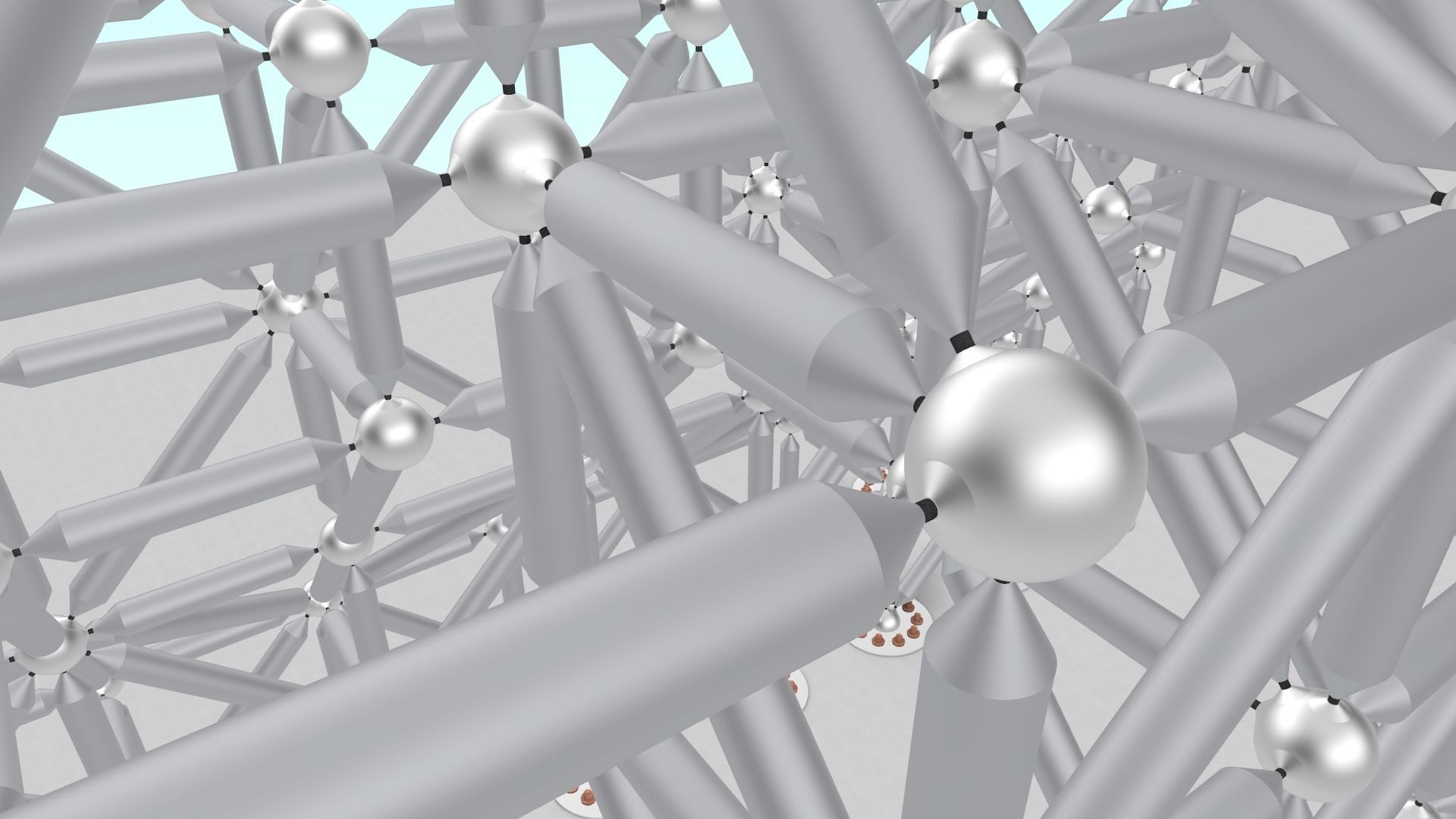 Optimal Truss Model 01 3D model_2