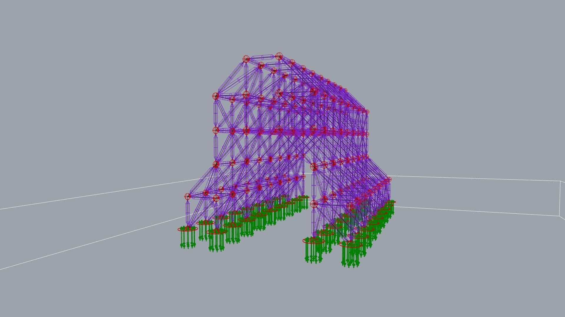 Optimal Truss Model 01 3D model_7