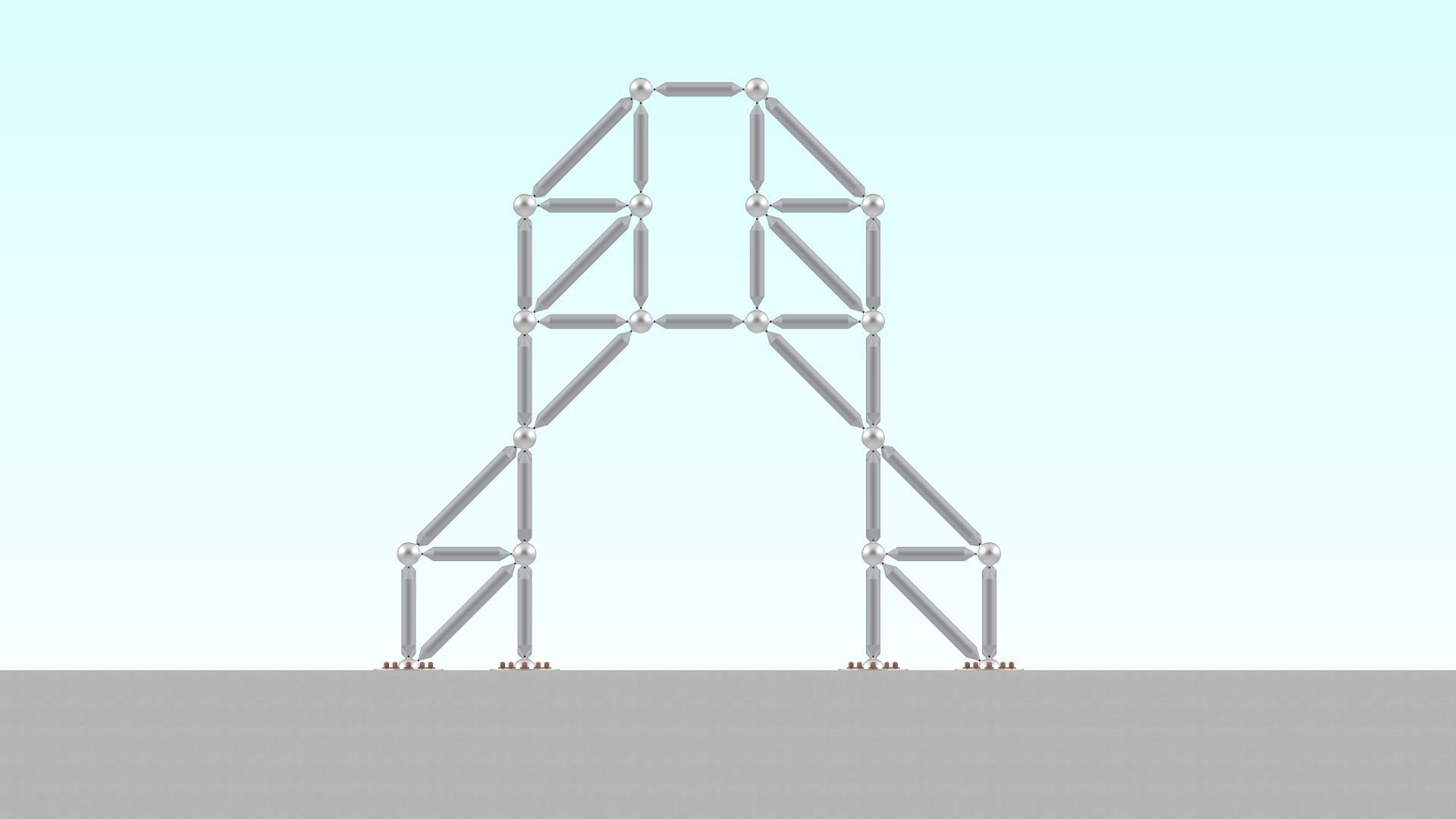 Optimal Truss Model 01 3D model_13