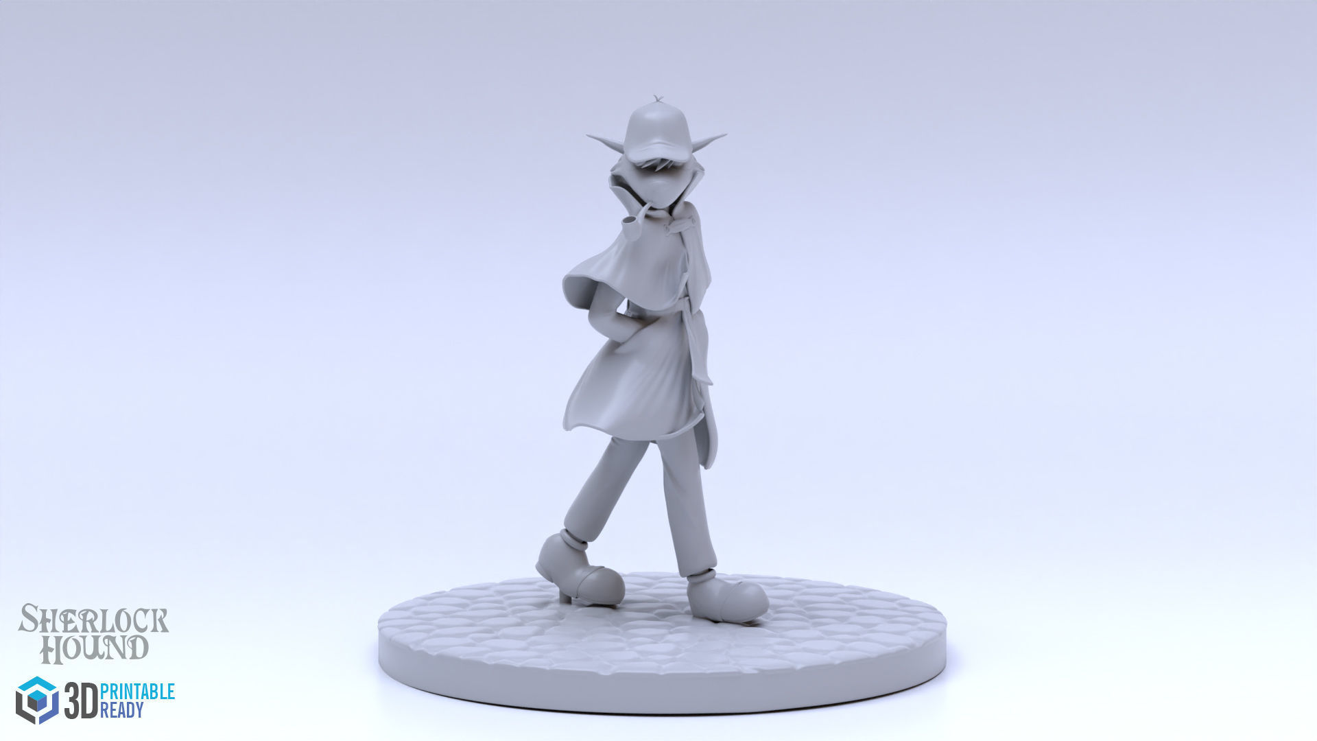 Sherlock 3d Computer Model Sherlock Hound 3d Print 3D model 3D printable | CGTrader