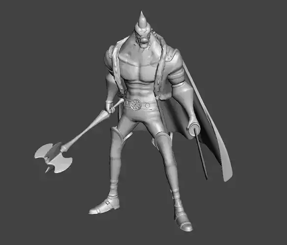 X Drake hybrid 3D Model 3D print model
